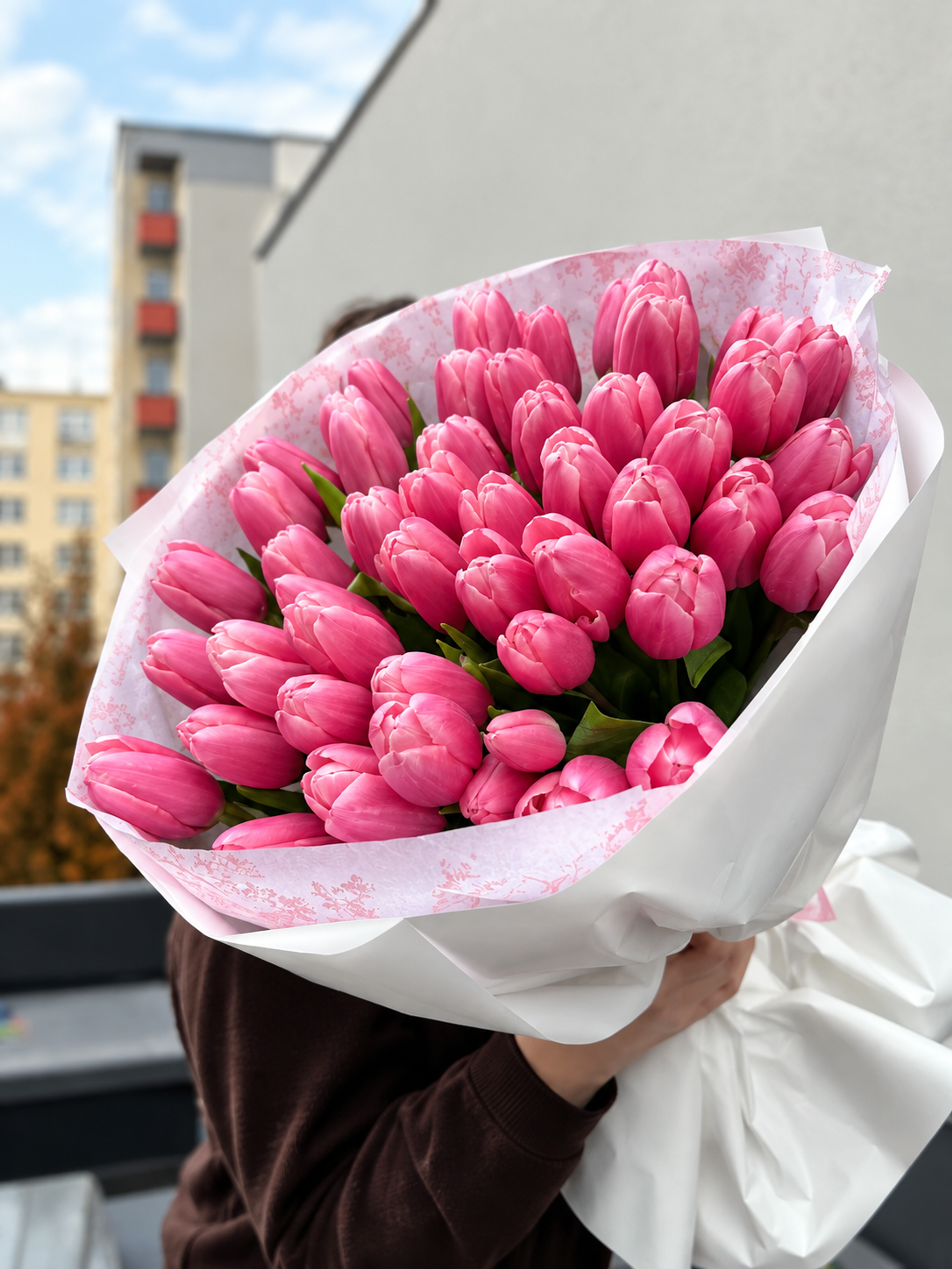 Pink tulips