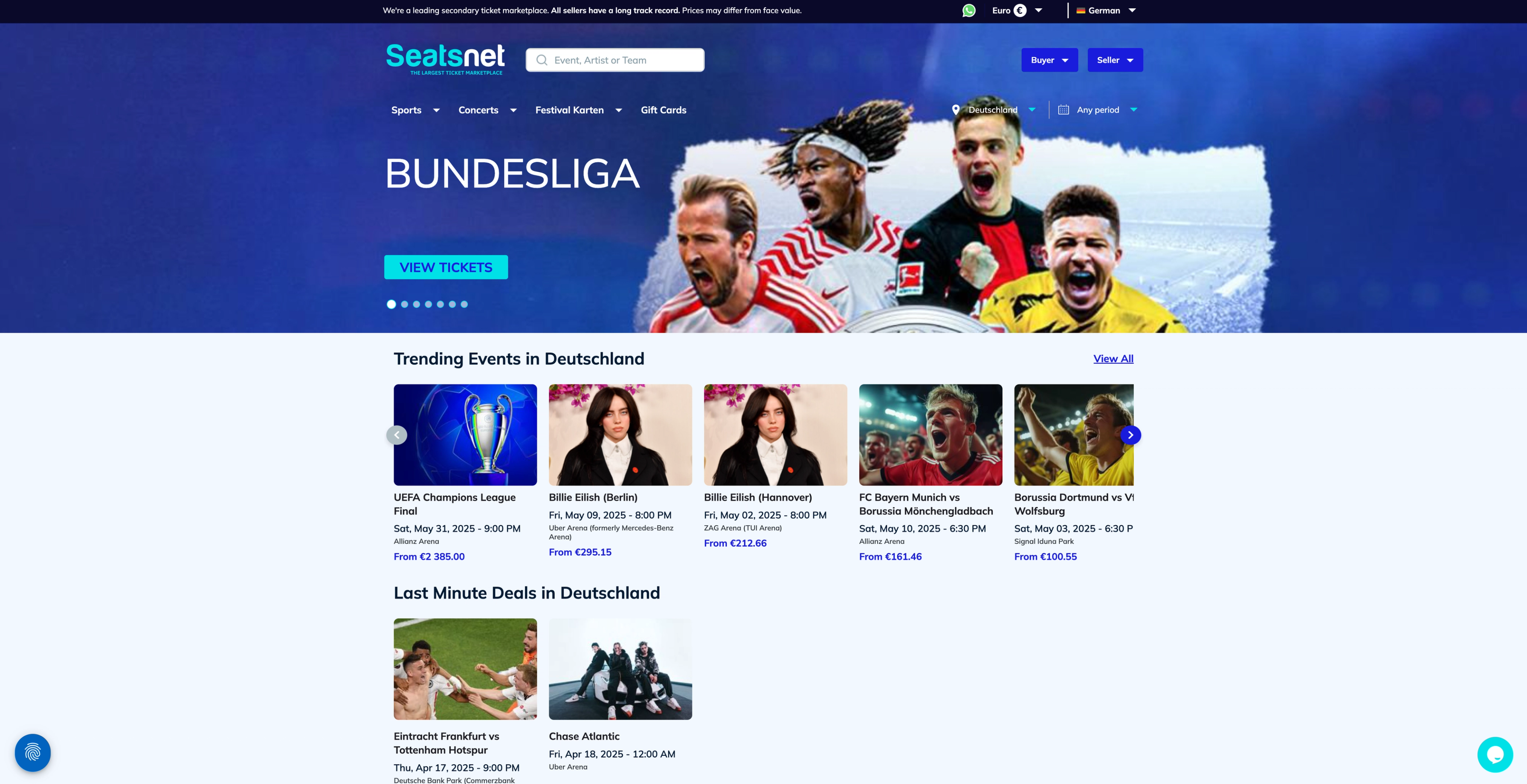 Ist Seatsnet seriös? Ticketshop mit guten Plätzen oder schlechtem Ruf?