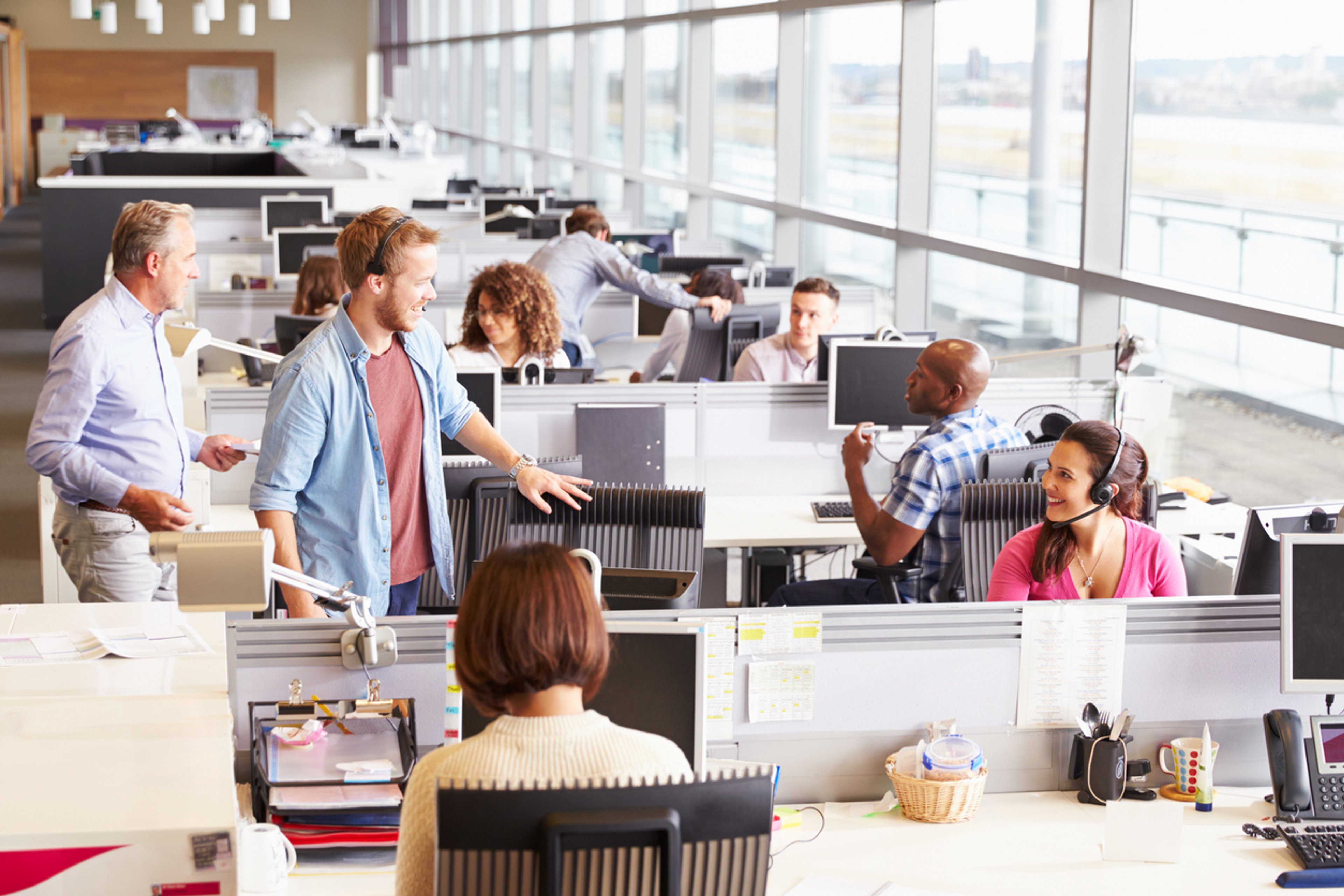 Individuelles Arbeiten im Großraumbüro: So geht's!