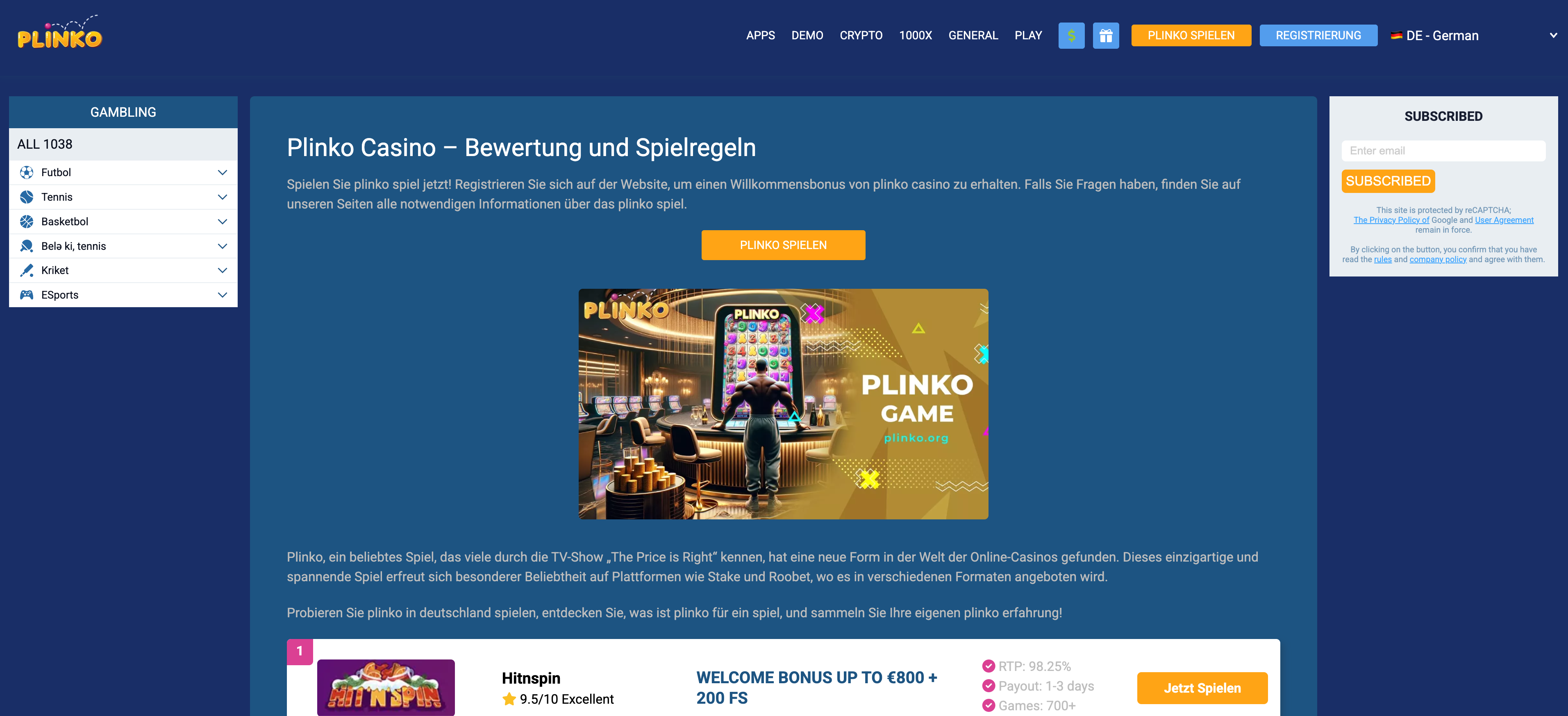 Plinko Erfahrung: Betrug, alles fake oder doch seriös? Was hinter den Casino-Apps steckt