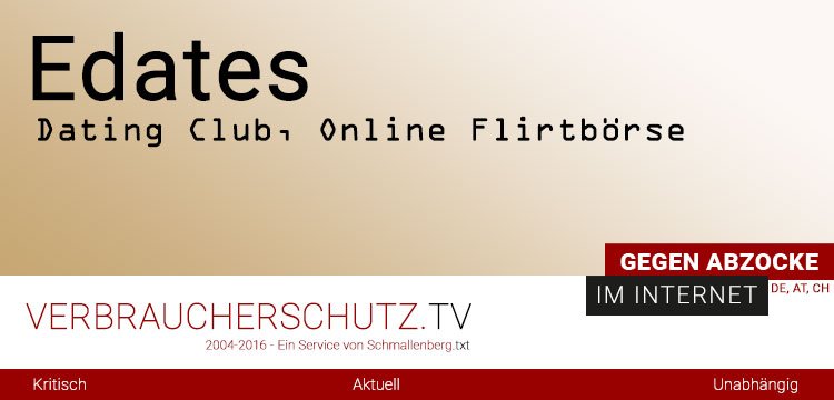 Meinungen zu edates.de