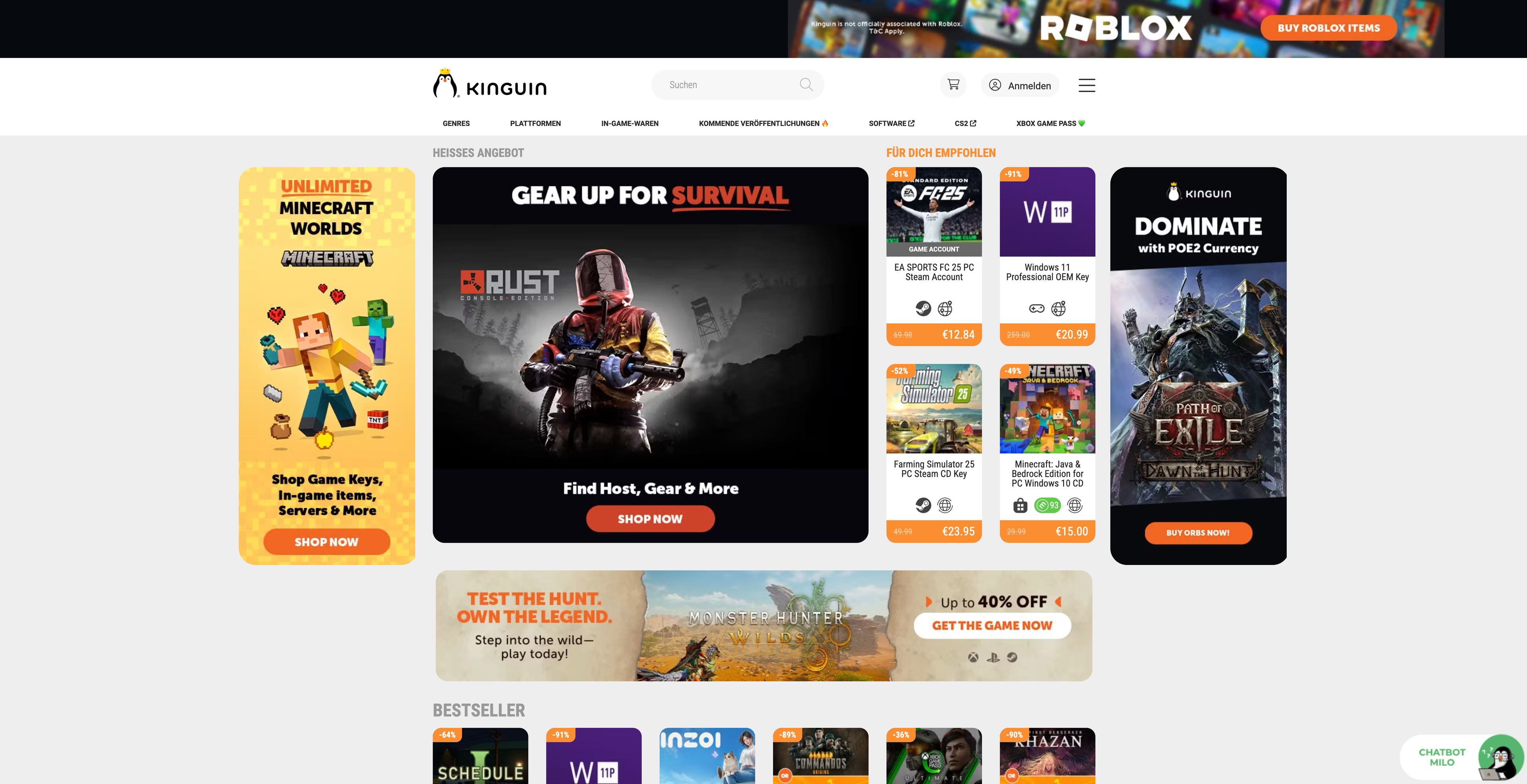 Ist Kinguin seriös? Was Verbraucher vor dem Kauf digitaler Game-Keys wissen sollten