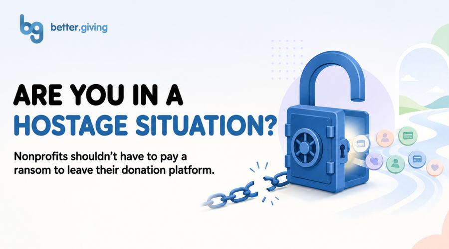 Are you in a Hostage Situation? Nonprofit blog banner title