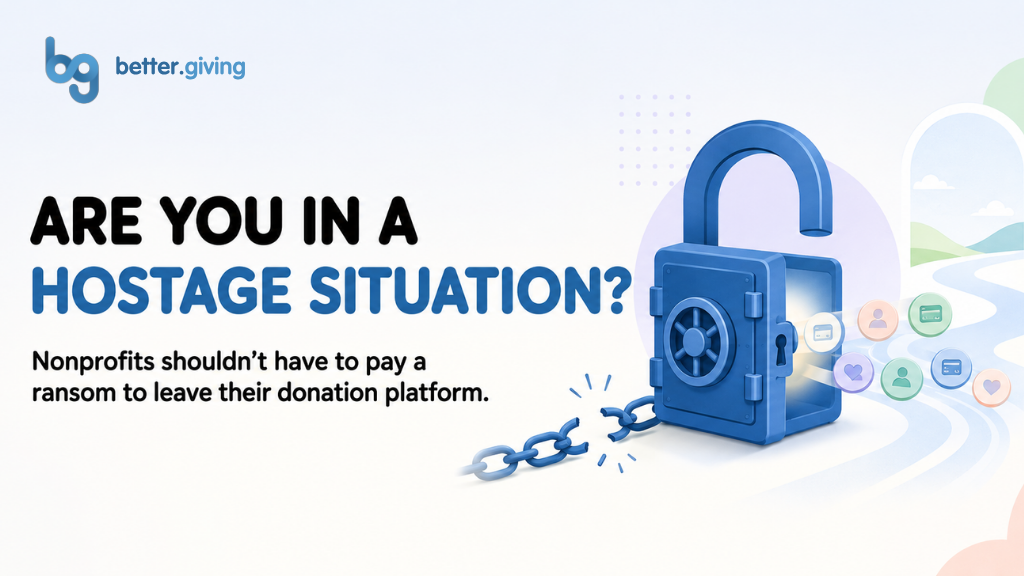 Are you in a Hostage Situation? Nonprofit blog banner title