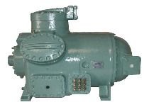Remanufactured Carrier 5H open reciprocating compressor with R-22 refrigerant