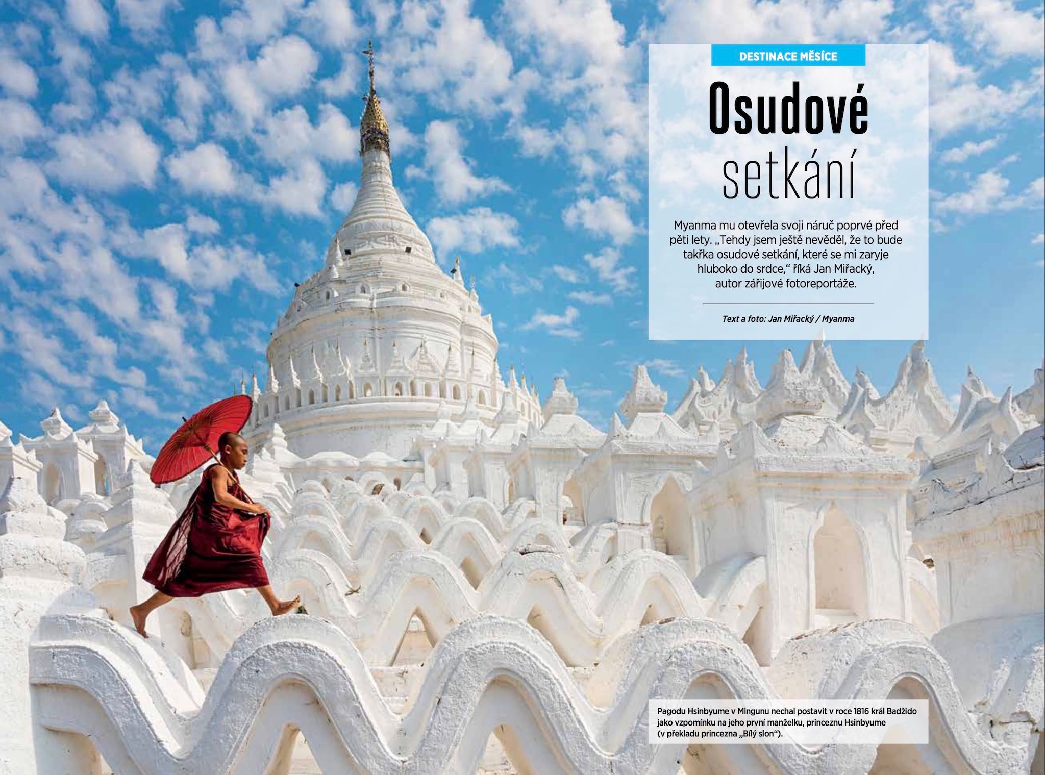 Lidé a země feature spread — Osudové setkání - Myanmar