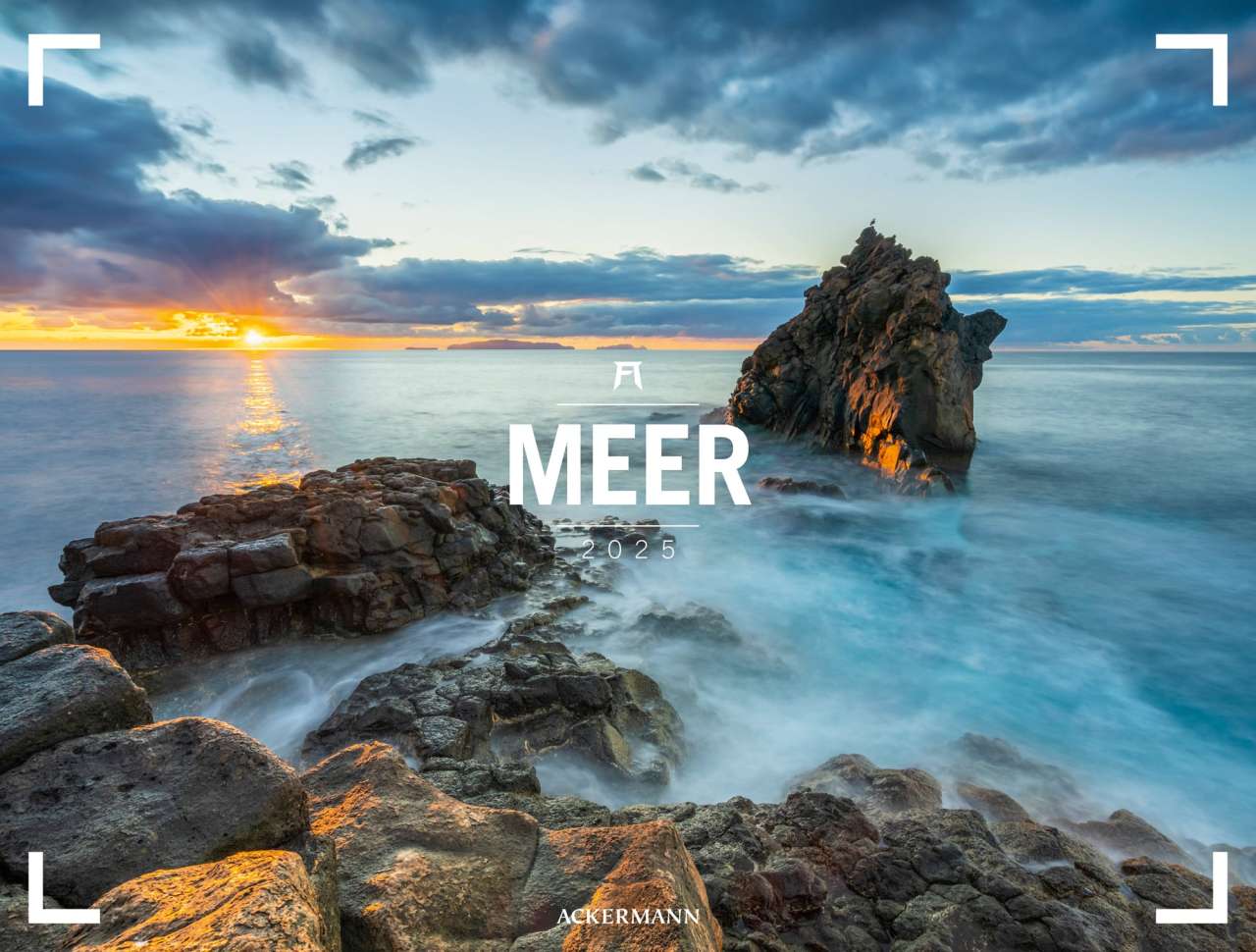 Ackermann Kunstverlag cover — Meer Wall Calendar 2025