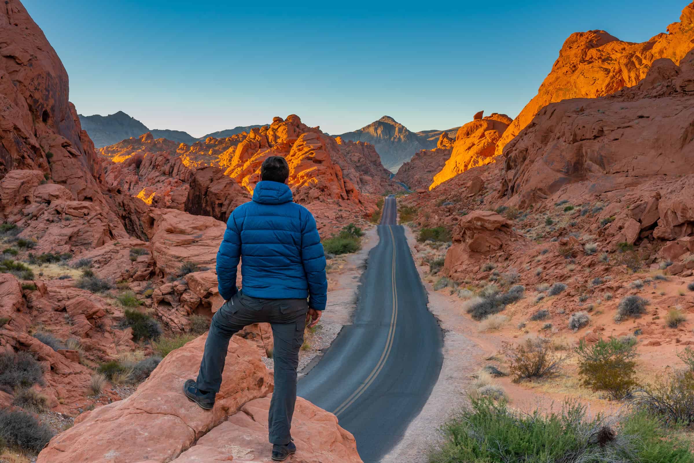Jan Miracky in Valley of Fire, NV, United States