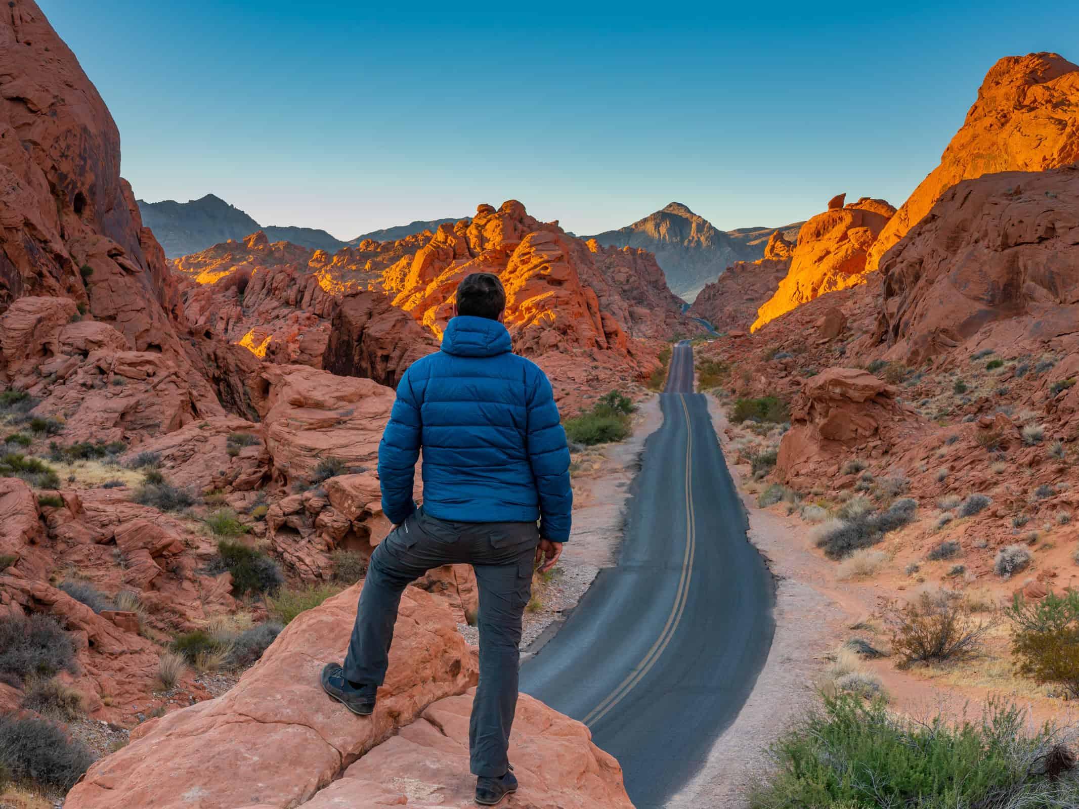 Jan Miracky in Valley of Fire, NV, United States