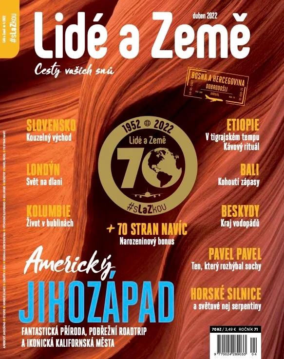 Lidé a země cover — USA - April 2022