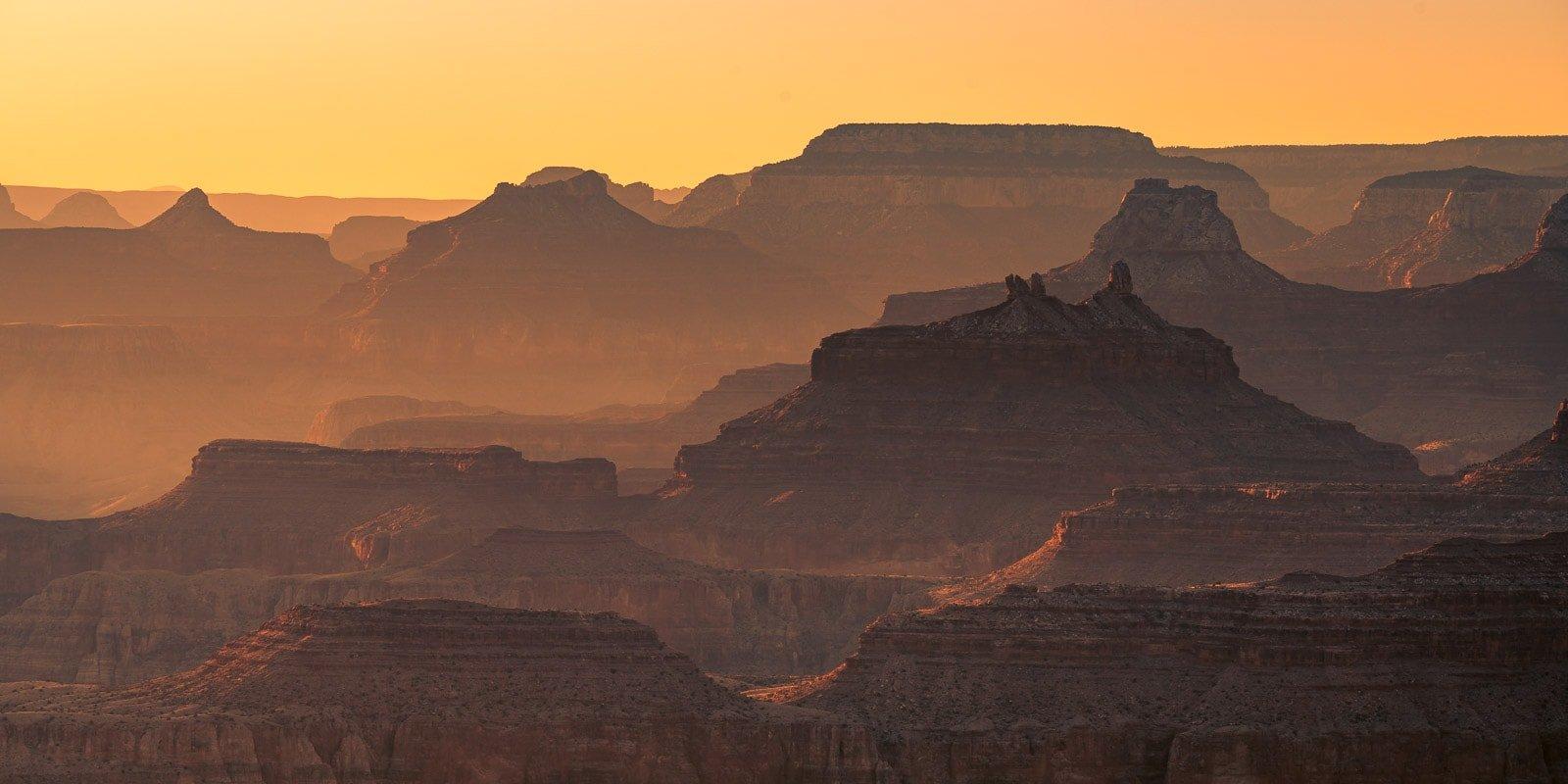 Sunset at Lipan Point, Grand Canyon National Park, USA