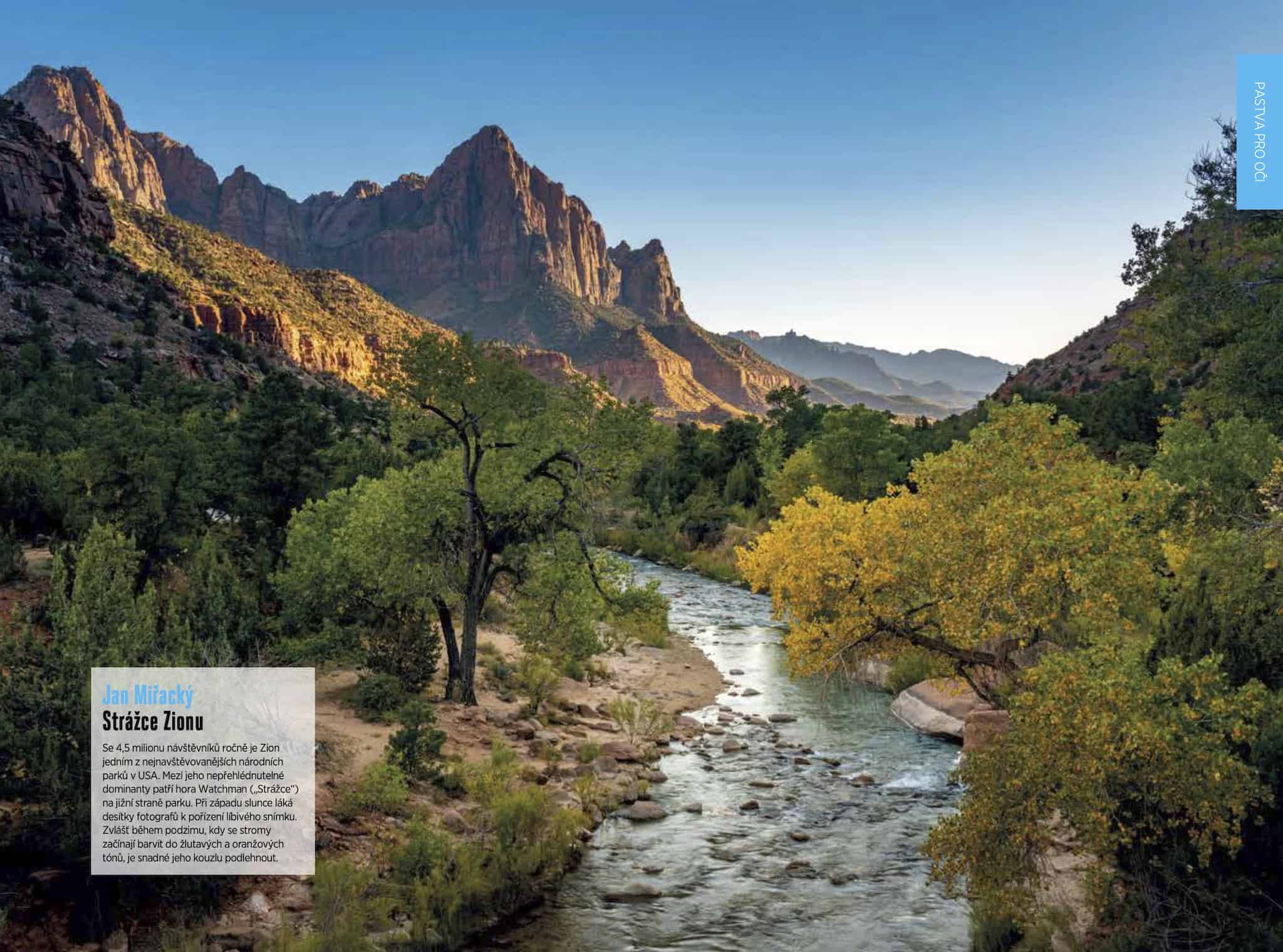 Lidé a země feature spread — Zion - June 2020