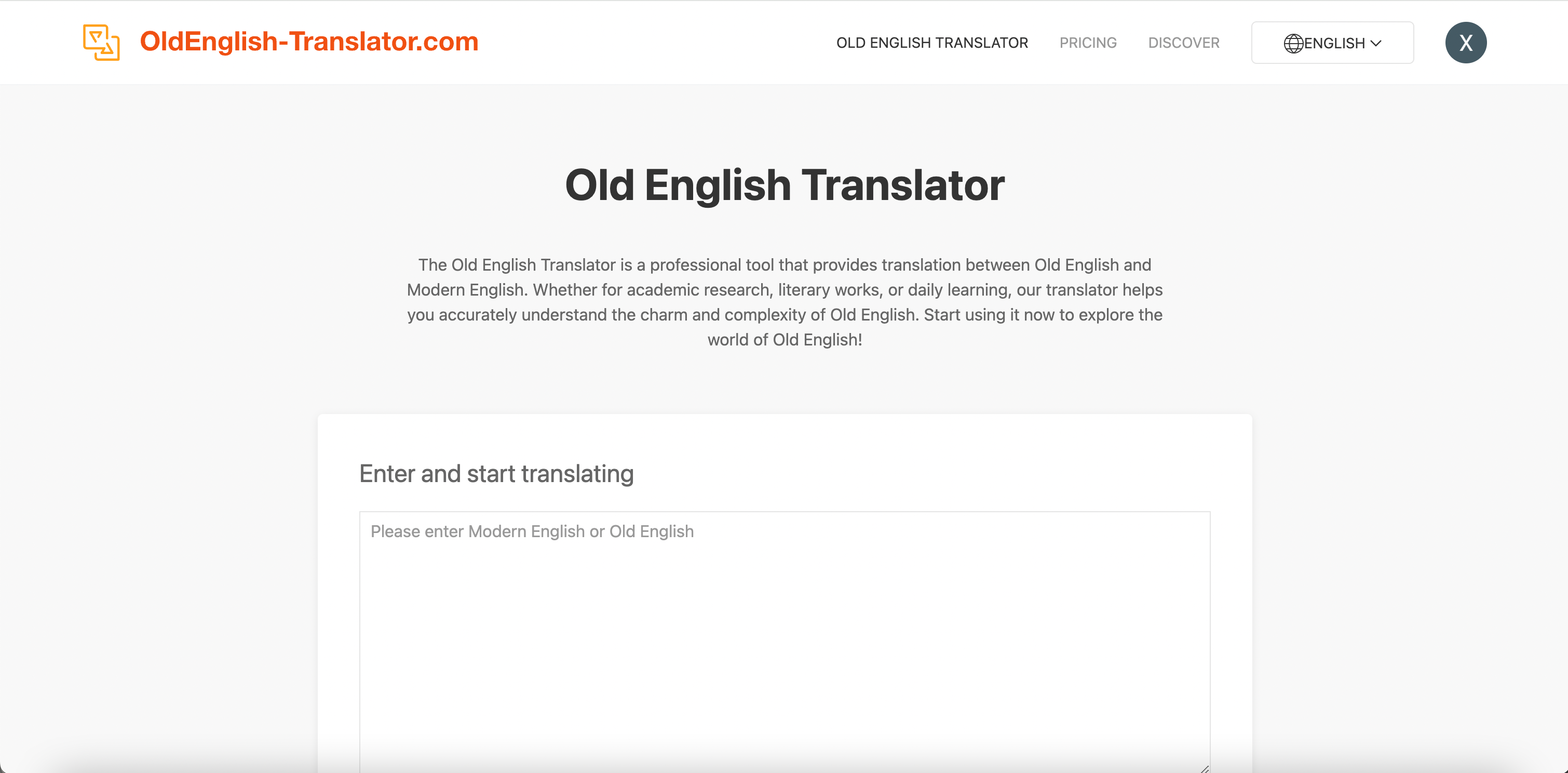 Old English Translator