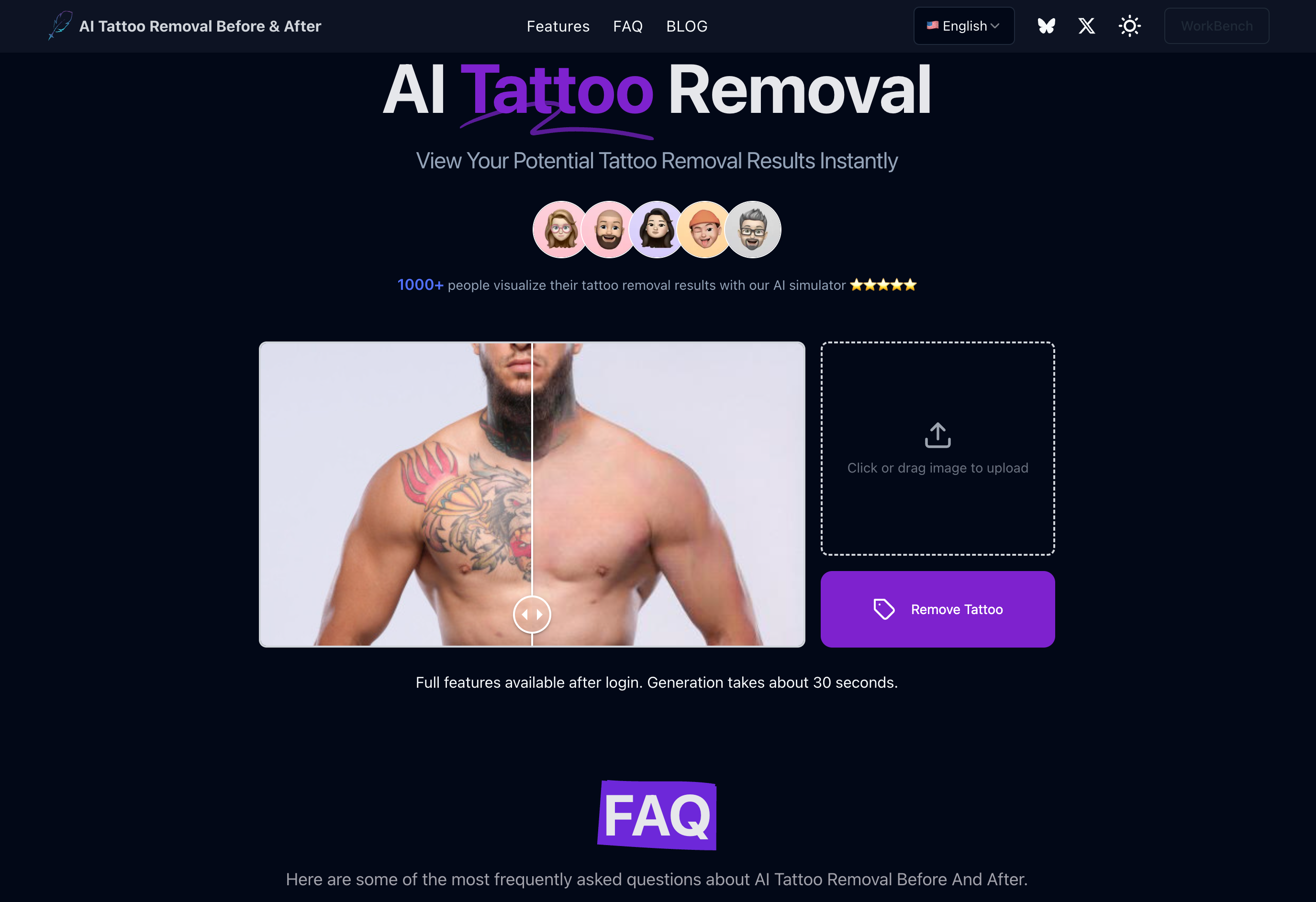 Tatto Removal Before And After