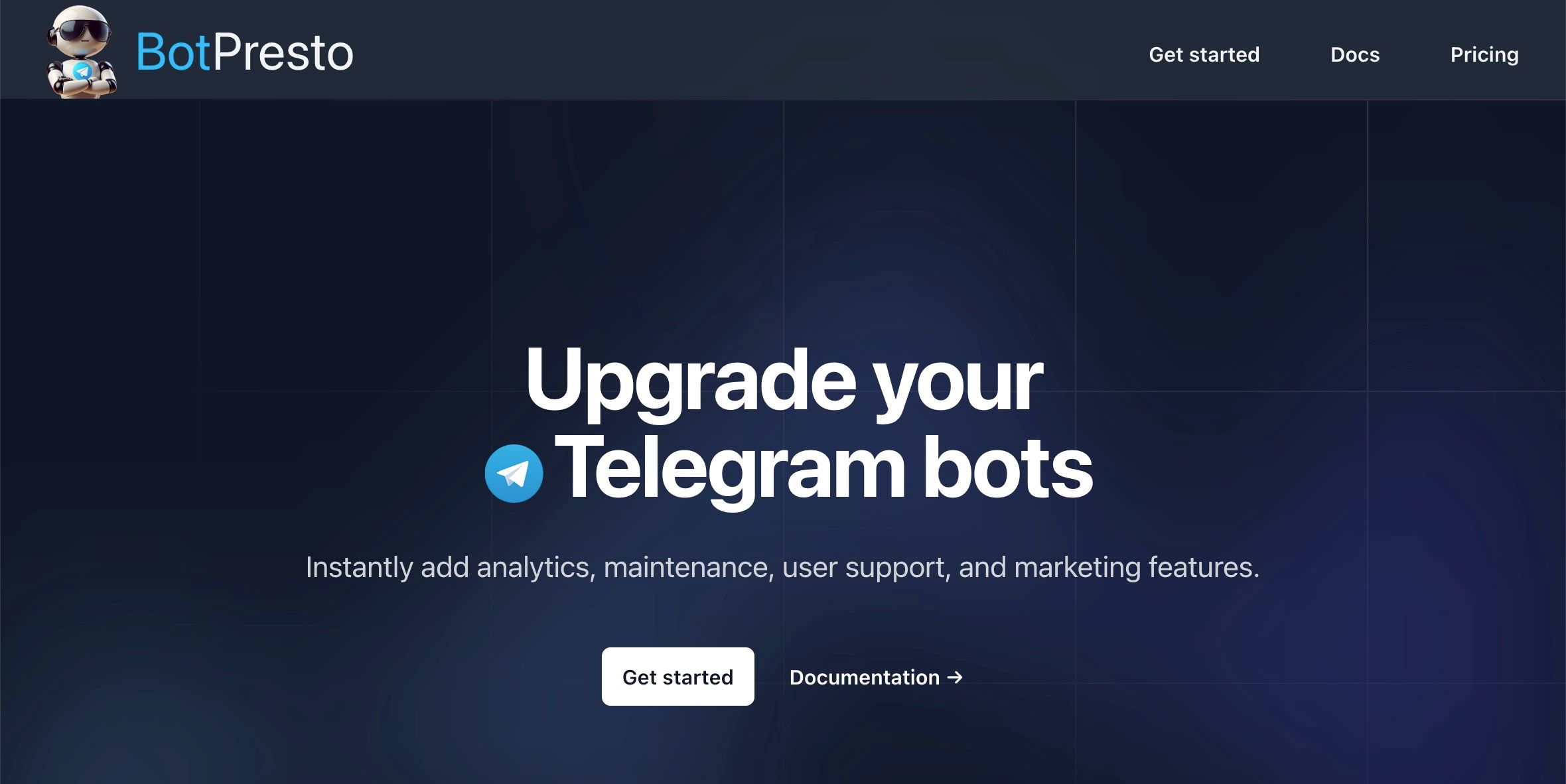 BotPresto: Bot Creator Aid