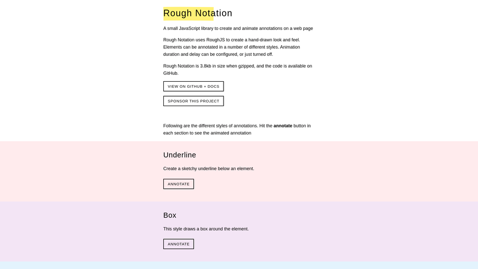 RoughNotation RoughNotation