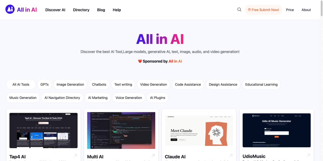 All in AI Tools