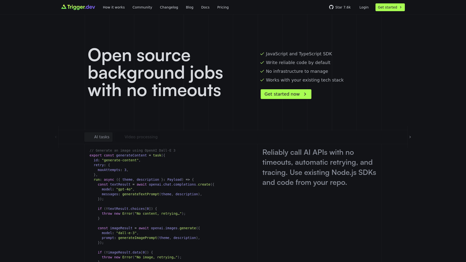 Trigger.dev Trigger.dev
