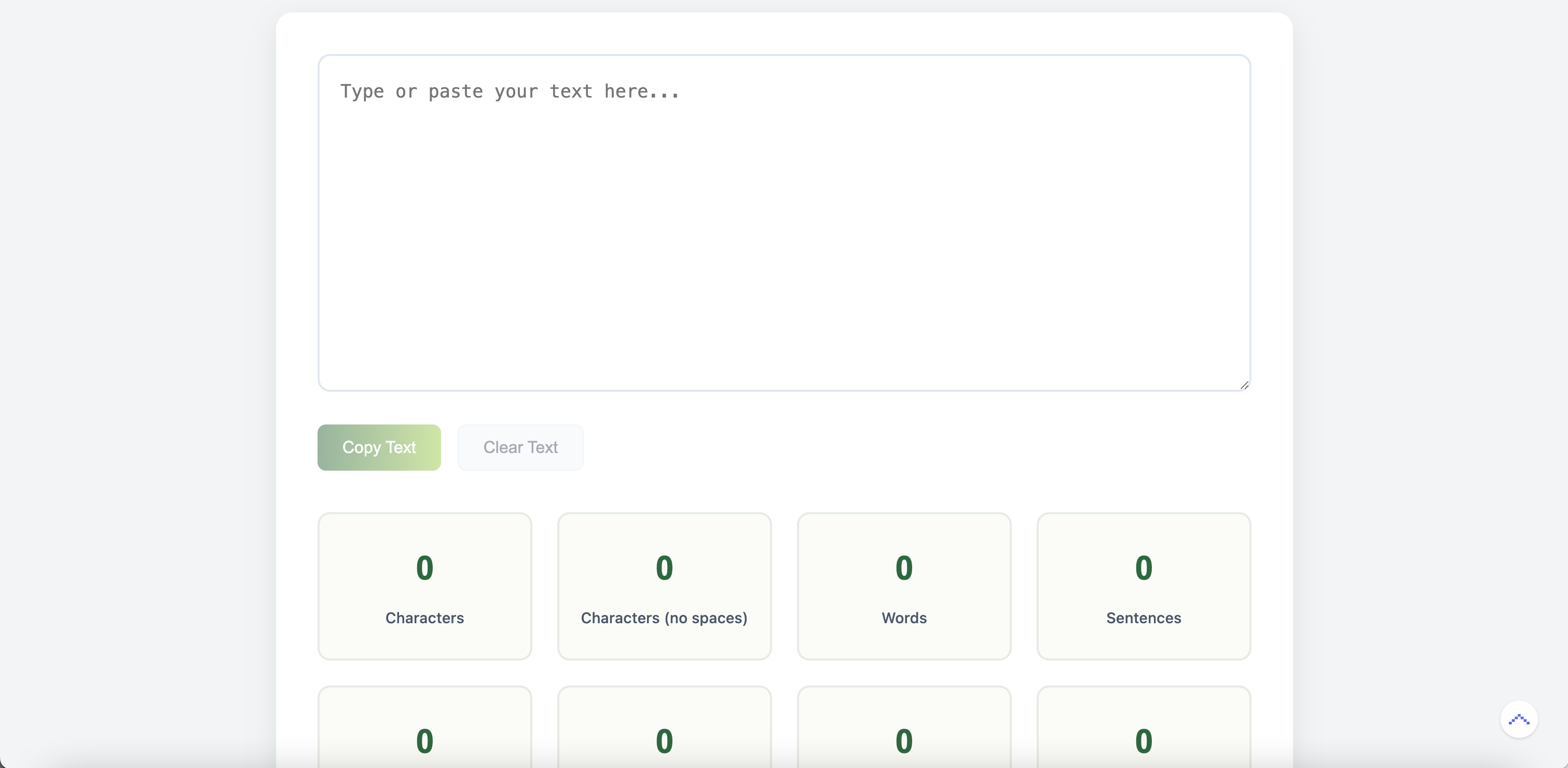 Character Counter & Word Counter
