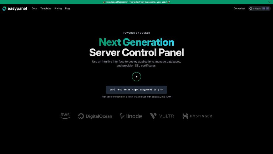EasyPanel | Indie Hackers - Discover Top Products for Efficient Indie ...