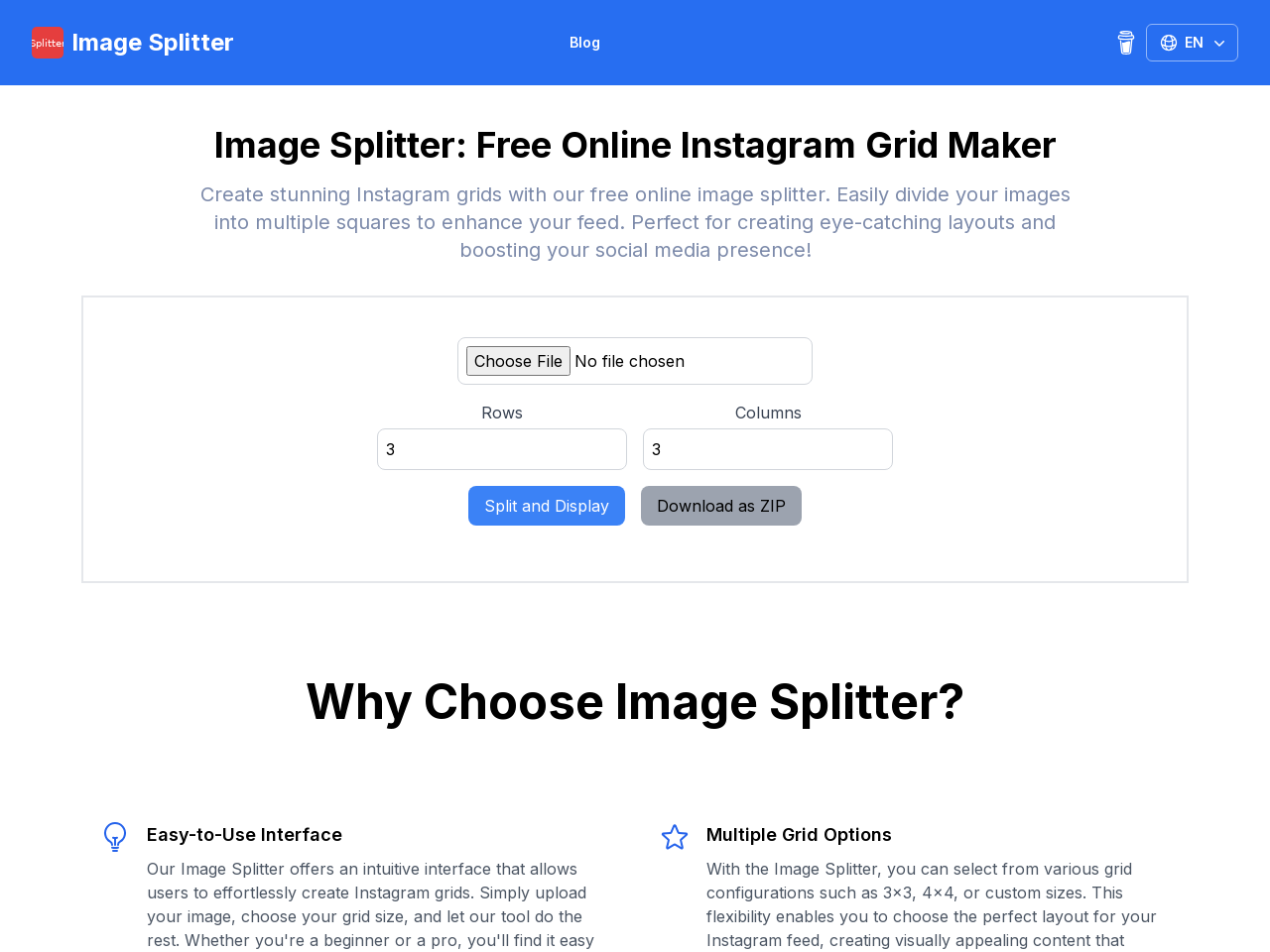 Image Splitter