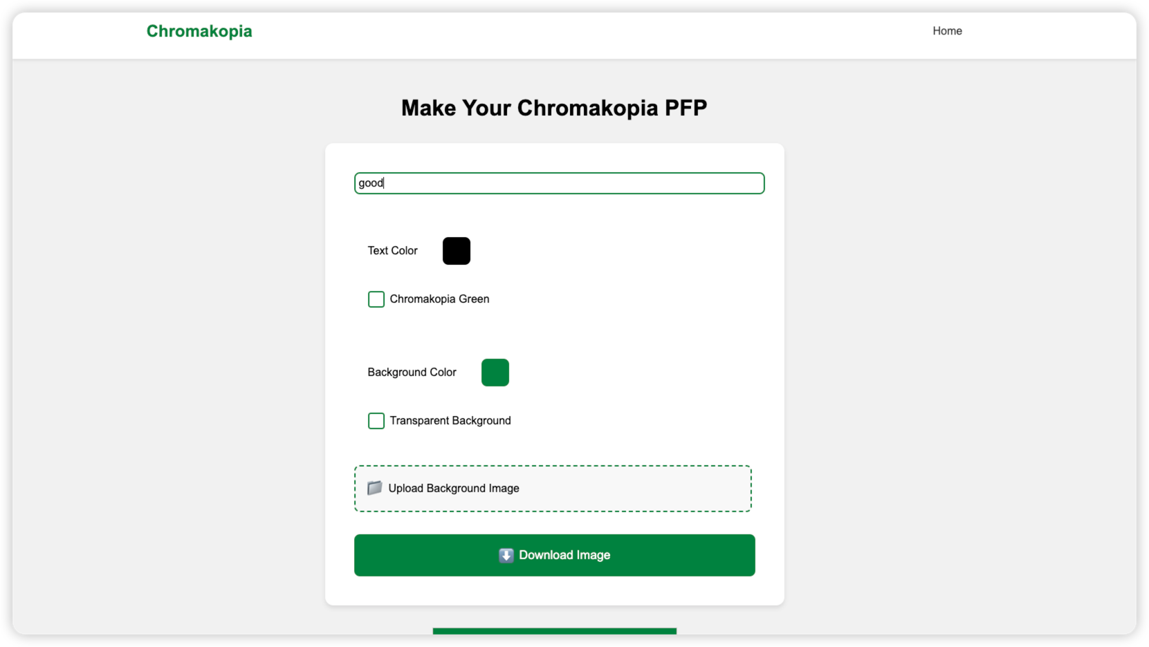 Chromakopiafont Generator