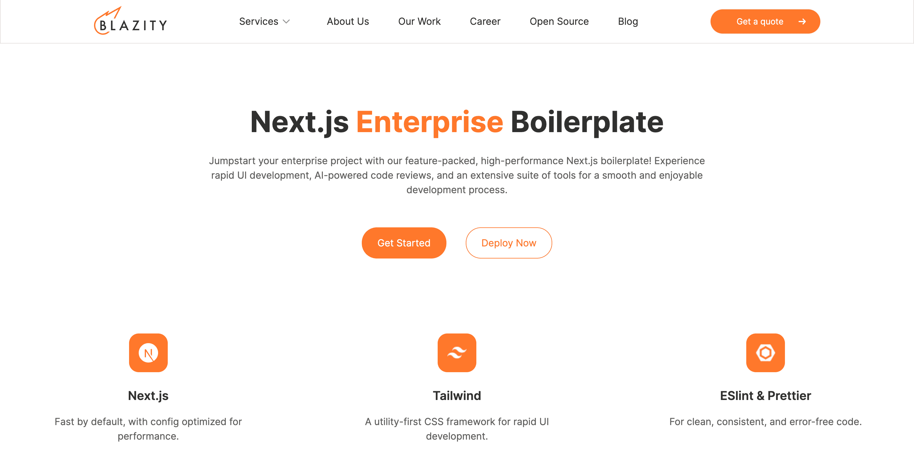 Next.js Enterprise Boilerplate﻿
