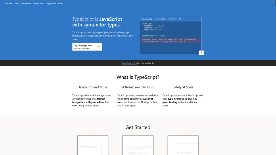 Typescript Typescript