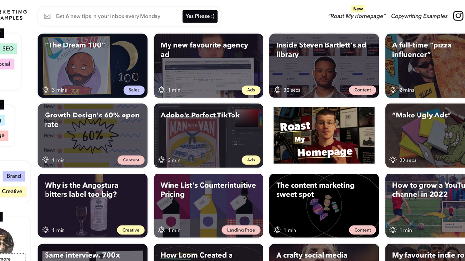 Marketing Examples Marketing Examples