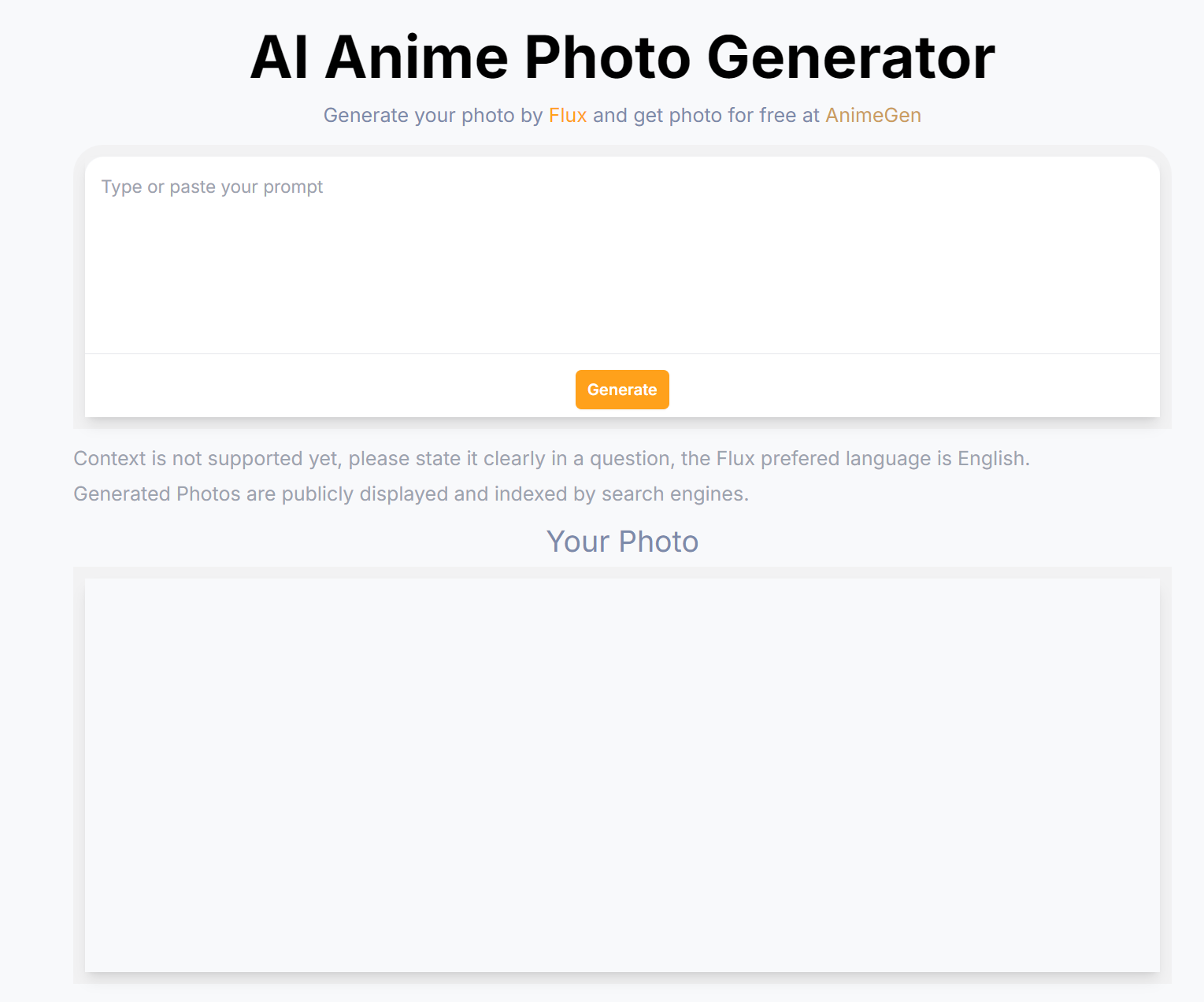 AI Anime Generator