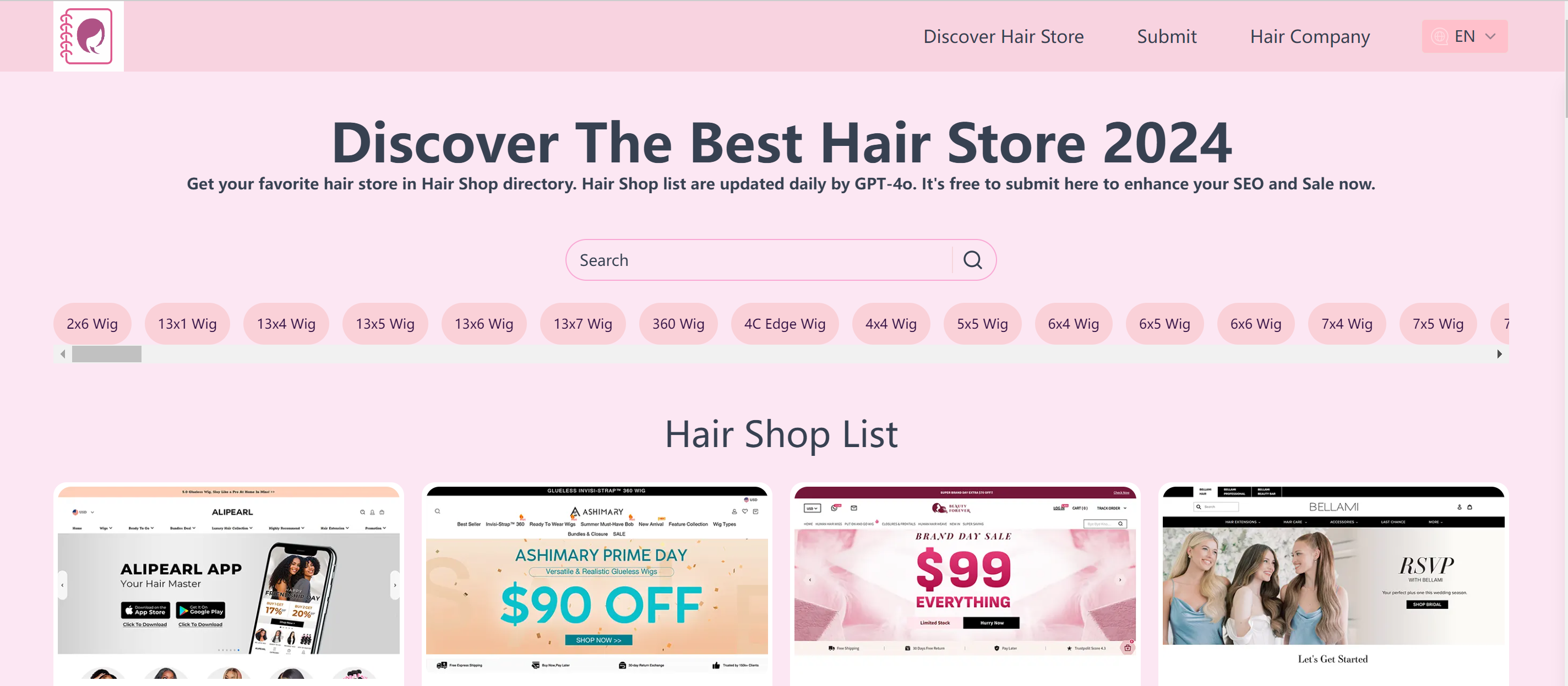 Hair Store Directory