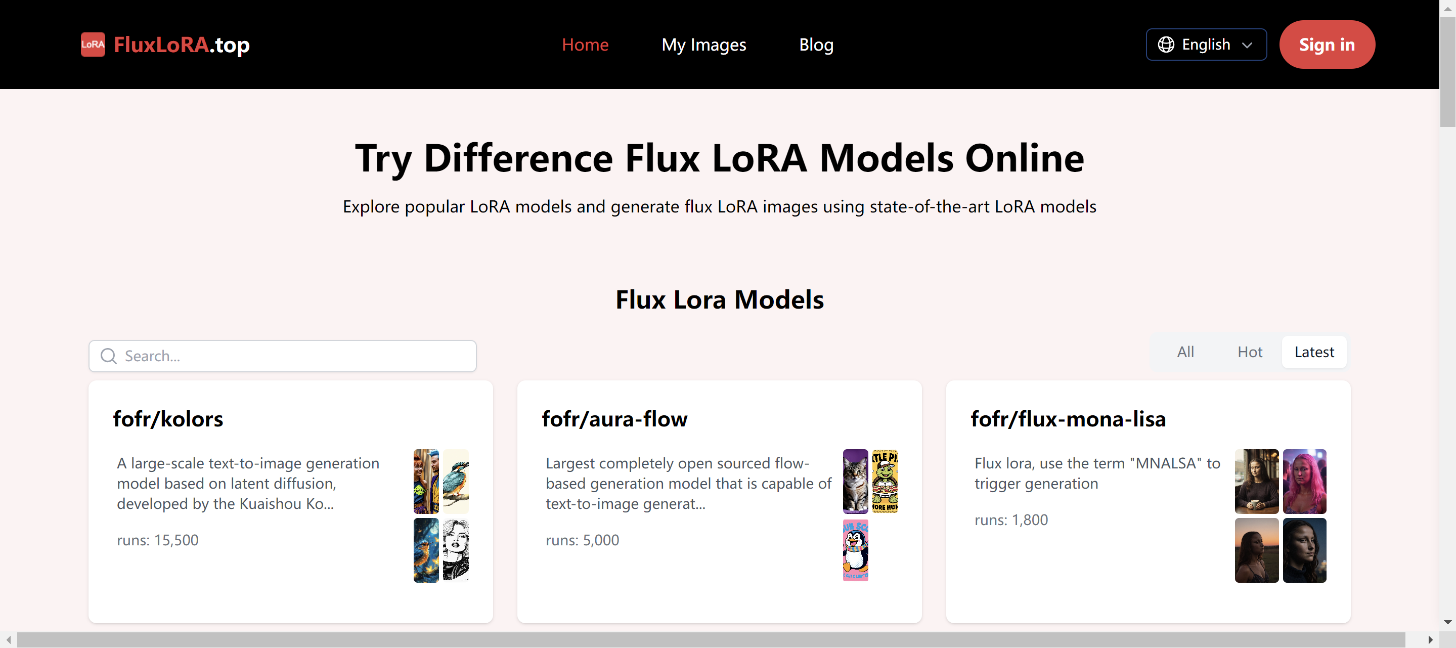 Flux LoRA Image Generator