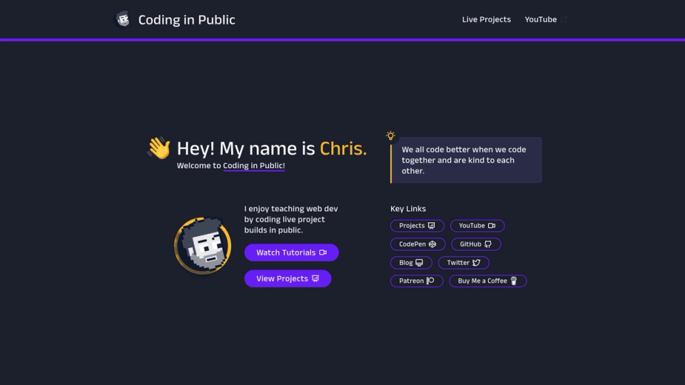 Coding in Public Coding in Public