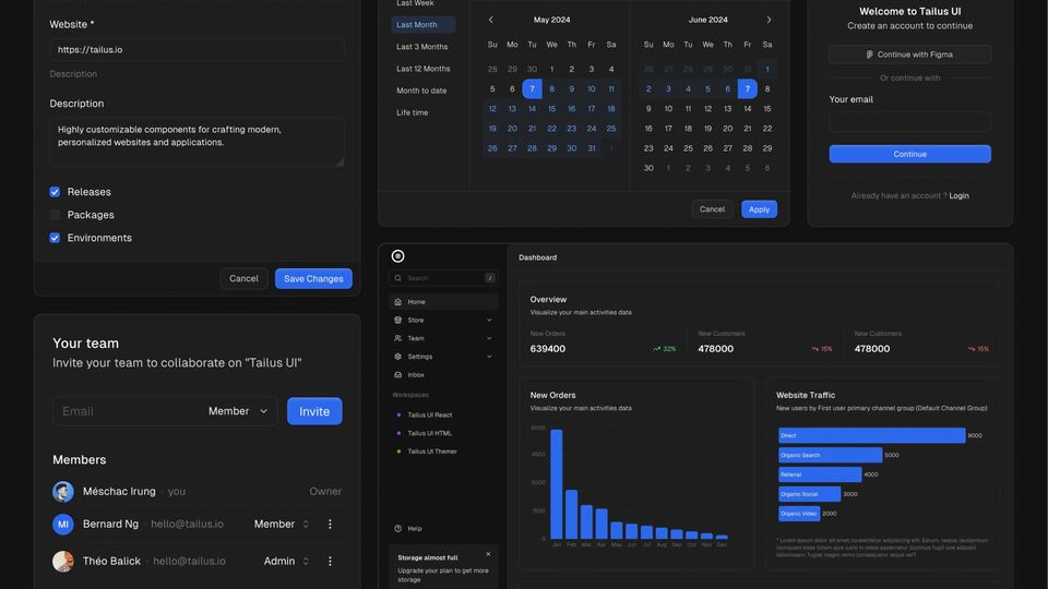 Tailus UI Tailus UI