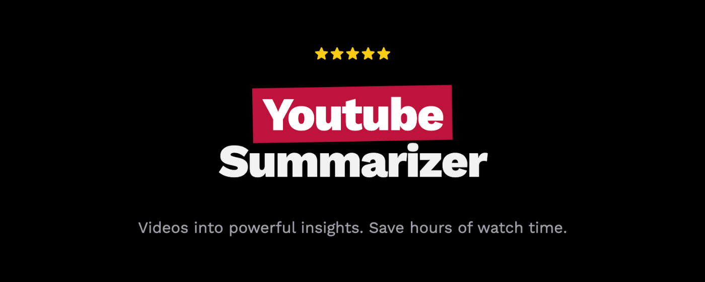 Youtube Summarizer