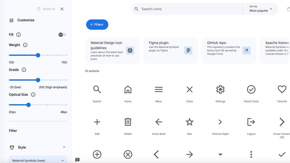 Google Material Design Icons Google Material Design Icons