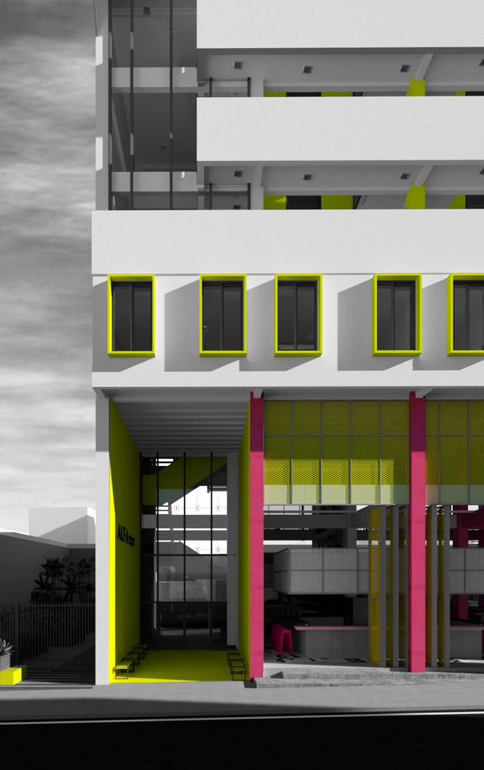 Alfa entryway