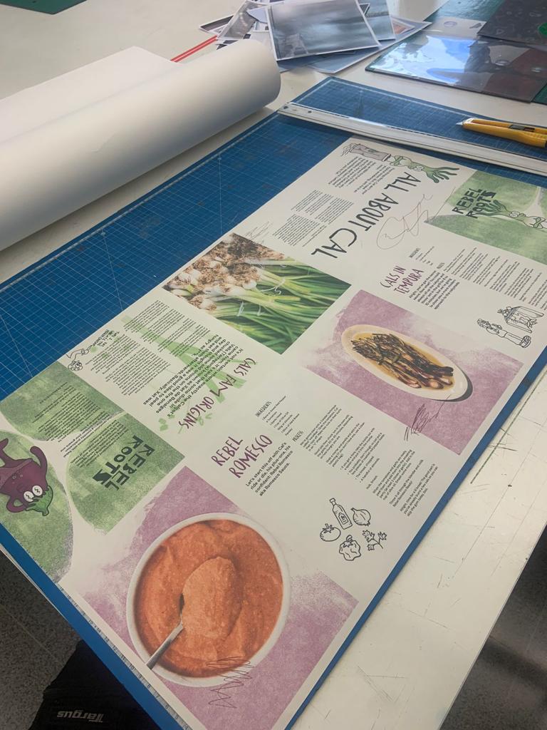 Printed zine