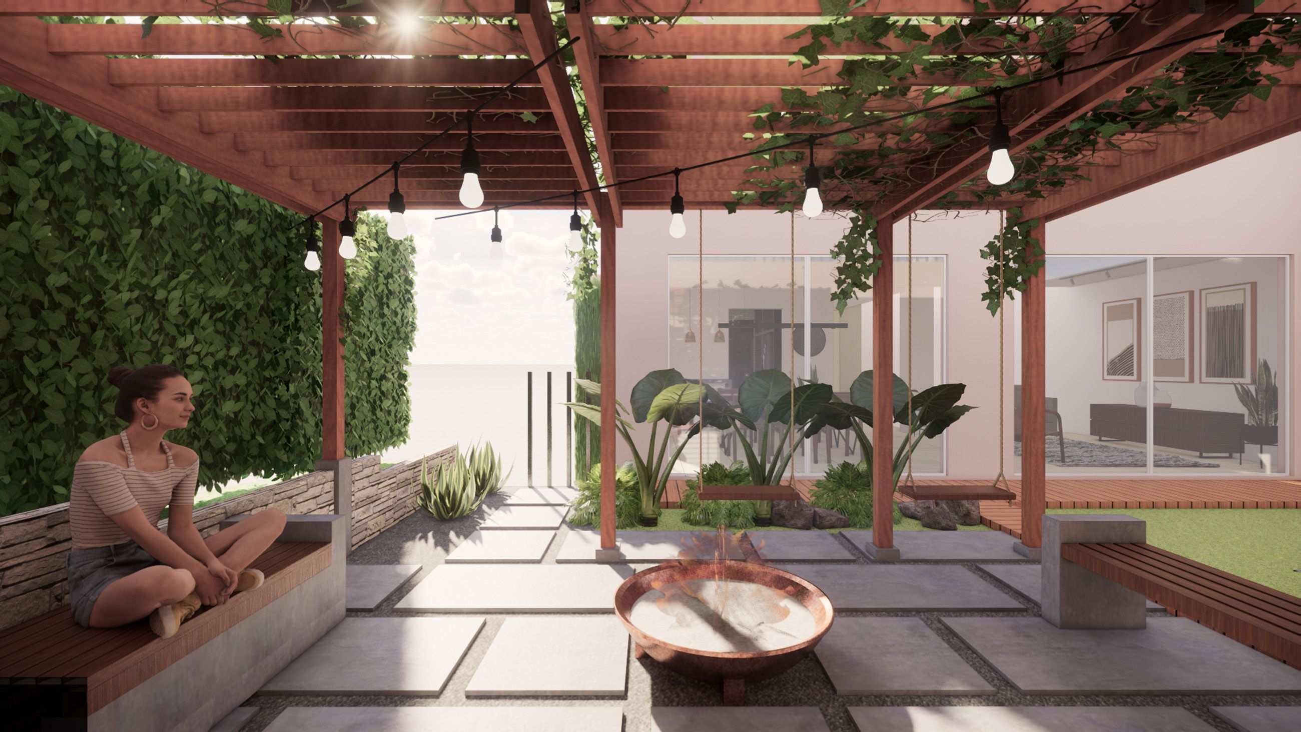 Kitchen + Terrace Reno