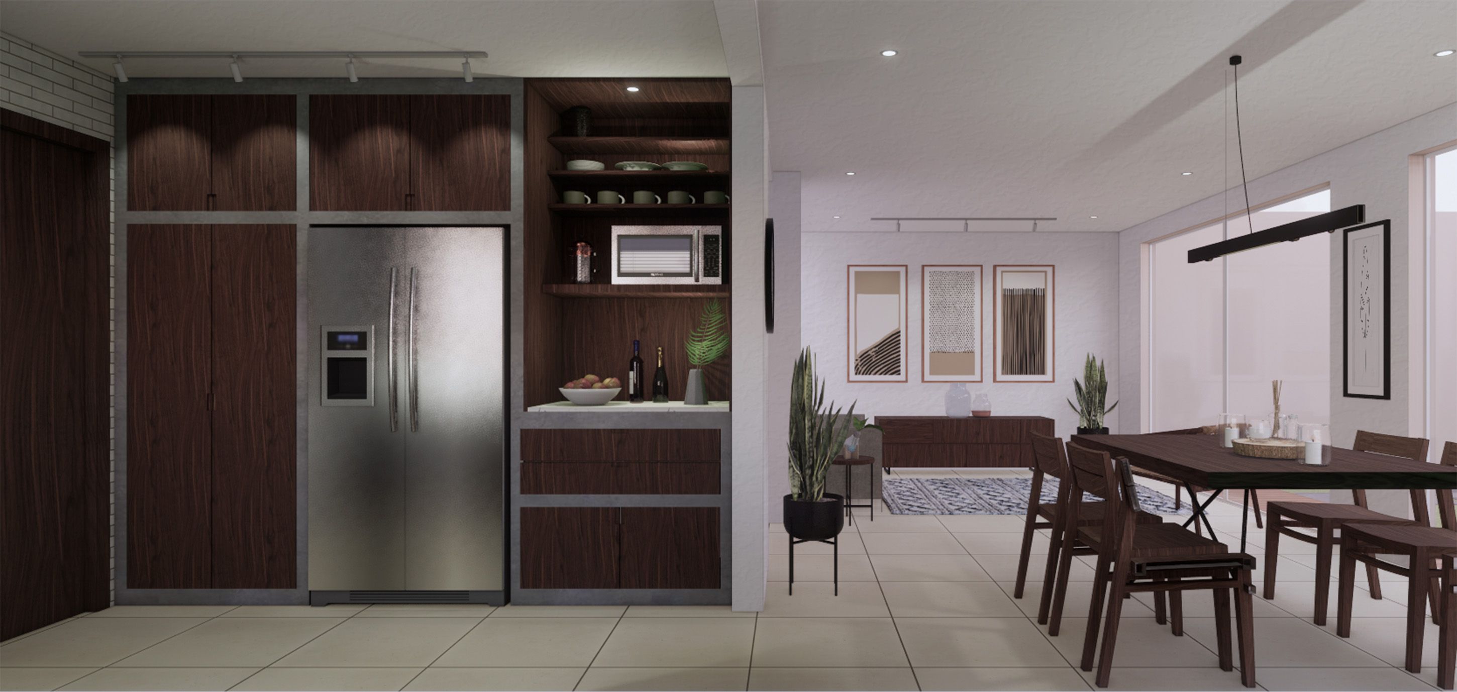 Kitchen + Terrace Reno