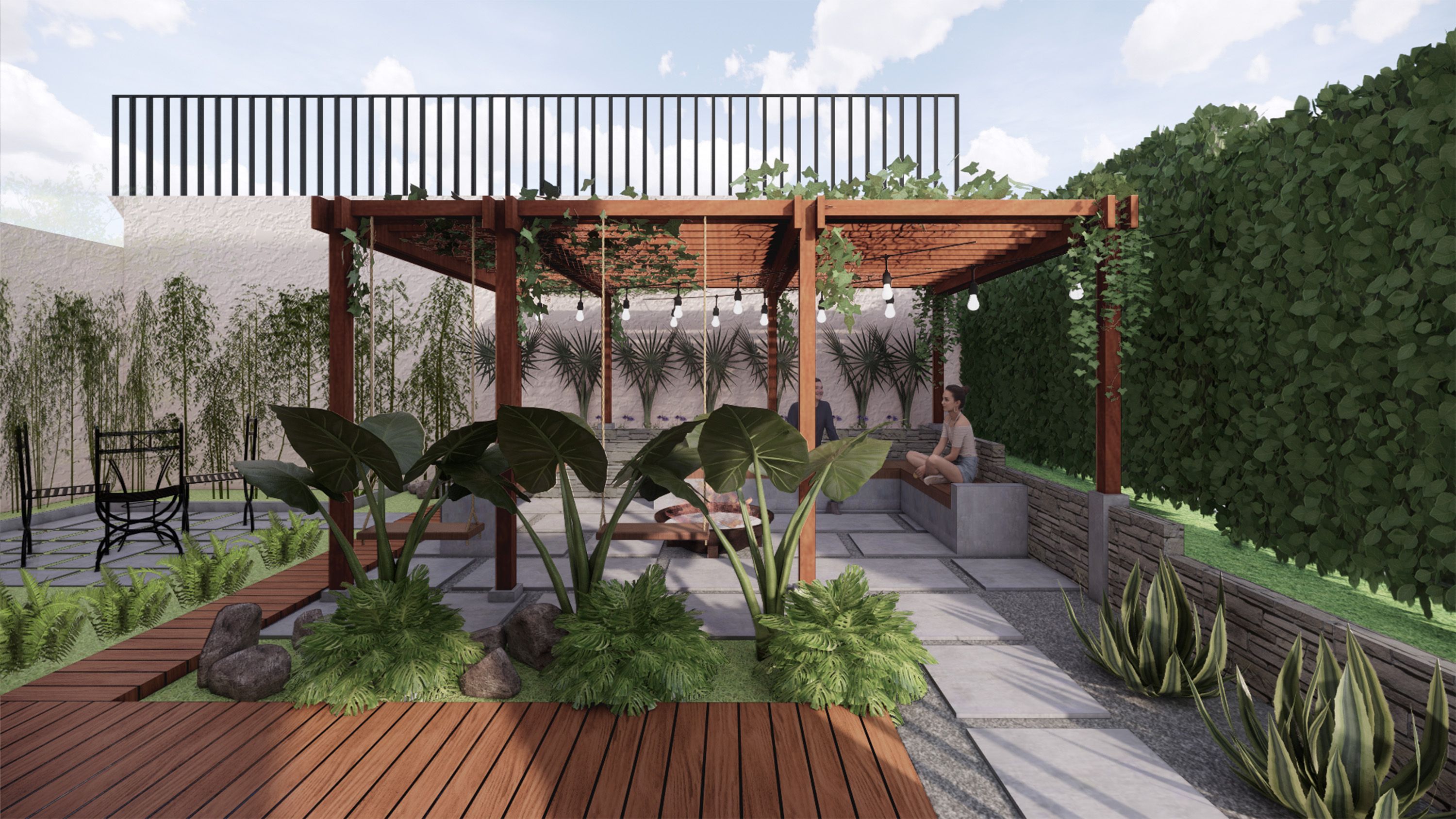 Kitchen + Terrace Reno