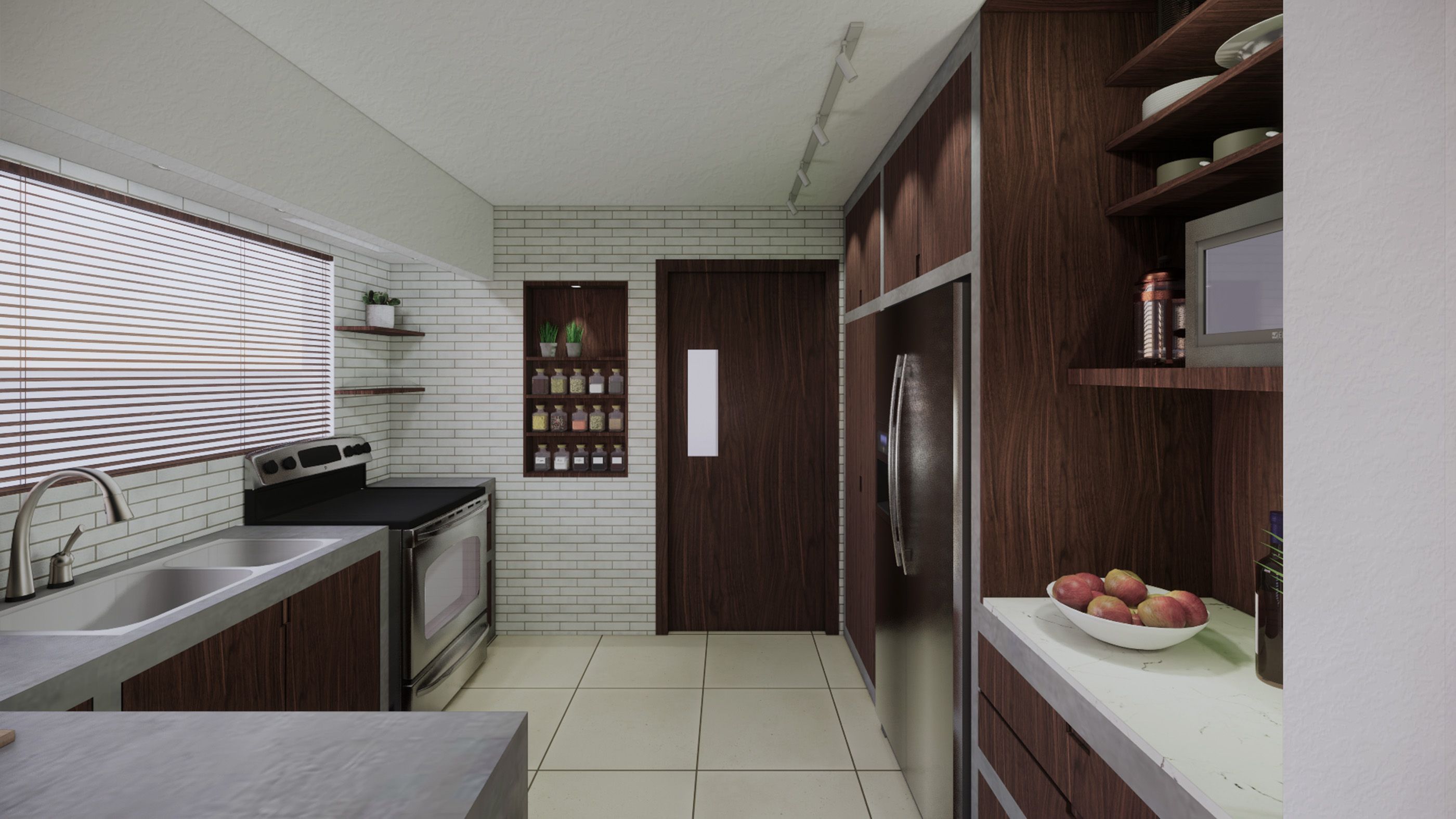 Kitchen + Terrace Reno