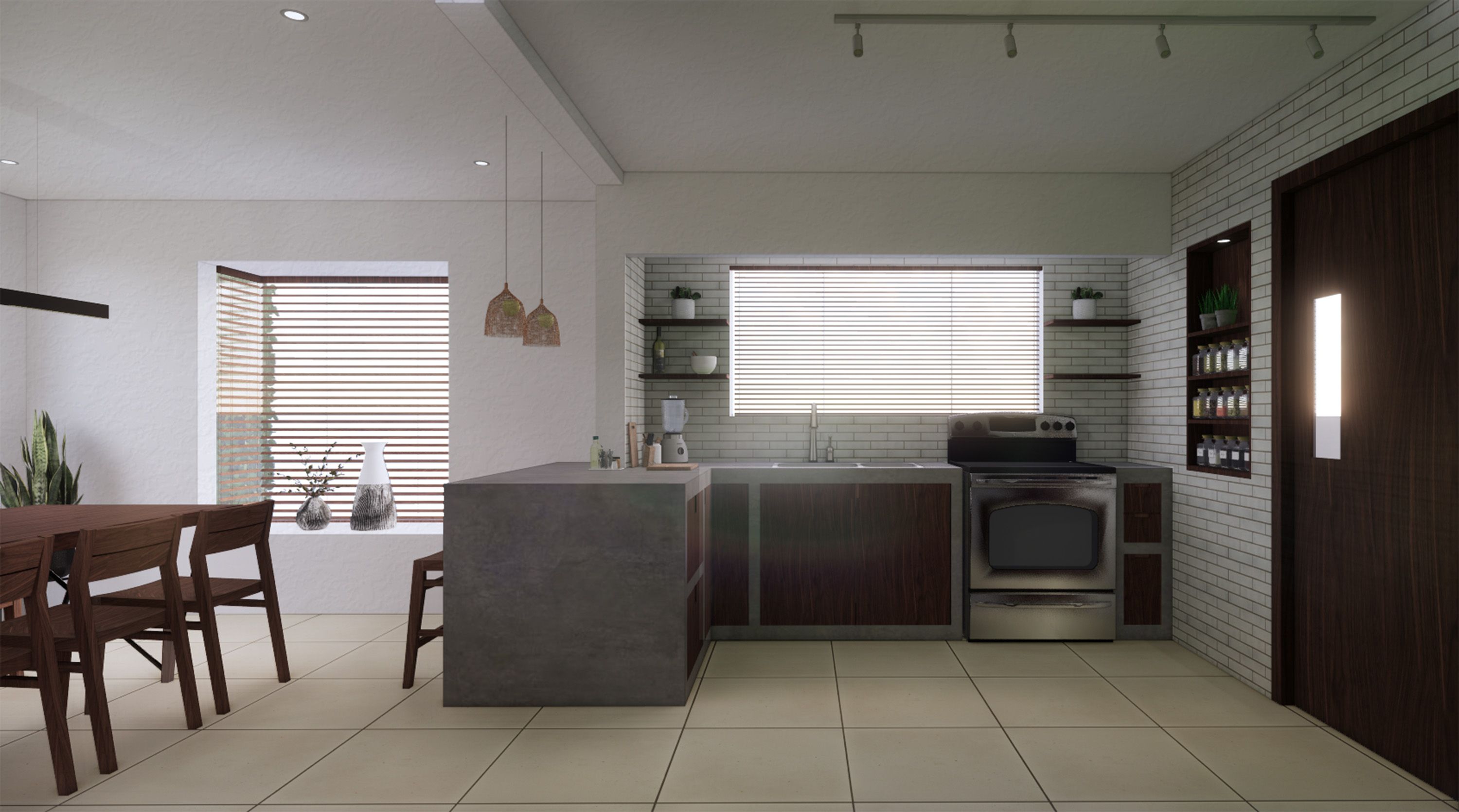 Kitchen + Terrace Reno
