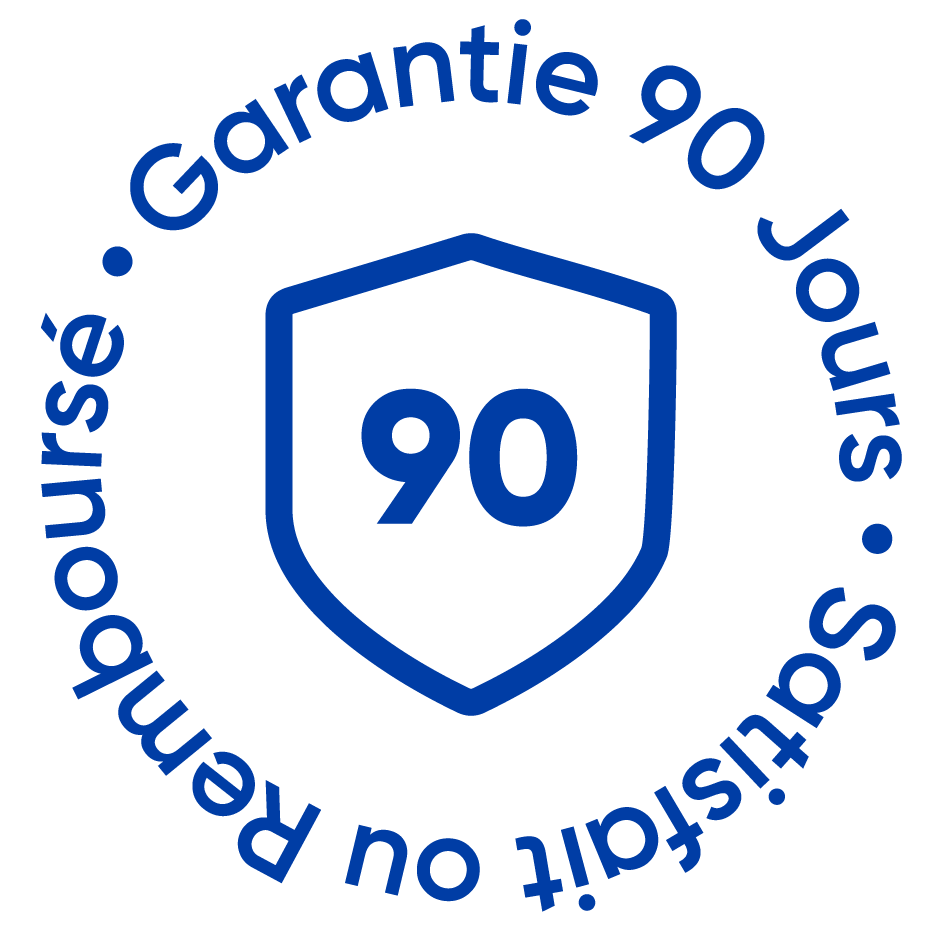 Logo Garantie 90 Jours Satisfait ou RemboursÃ©