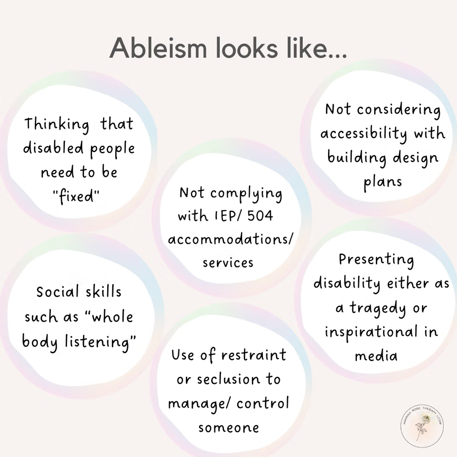 Ableism and Accommodations