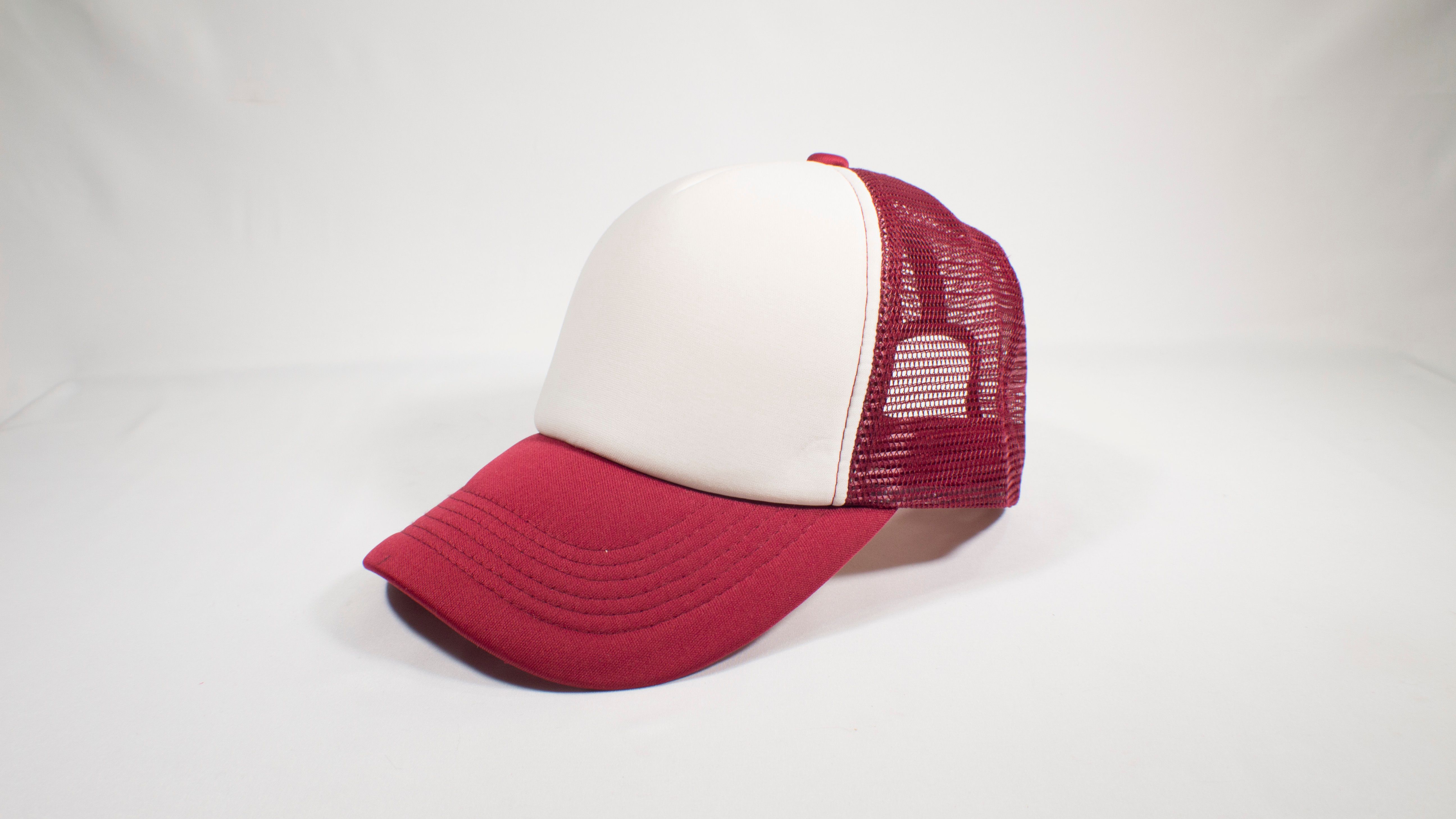 Gorra Malla Esponja Vino