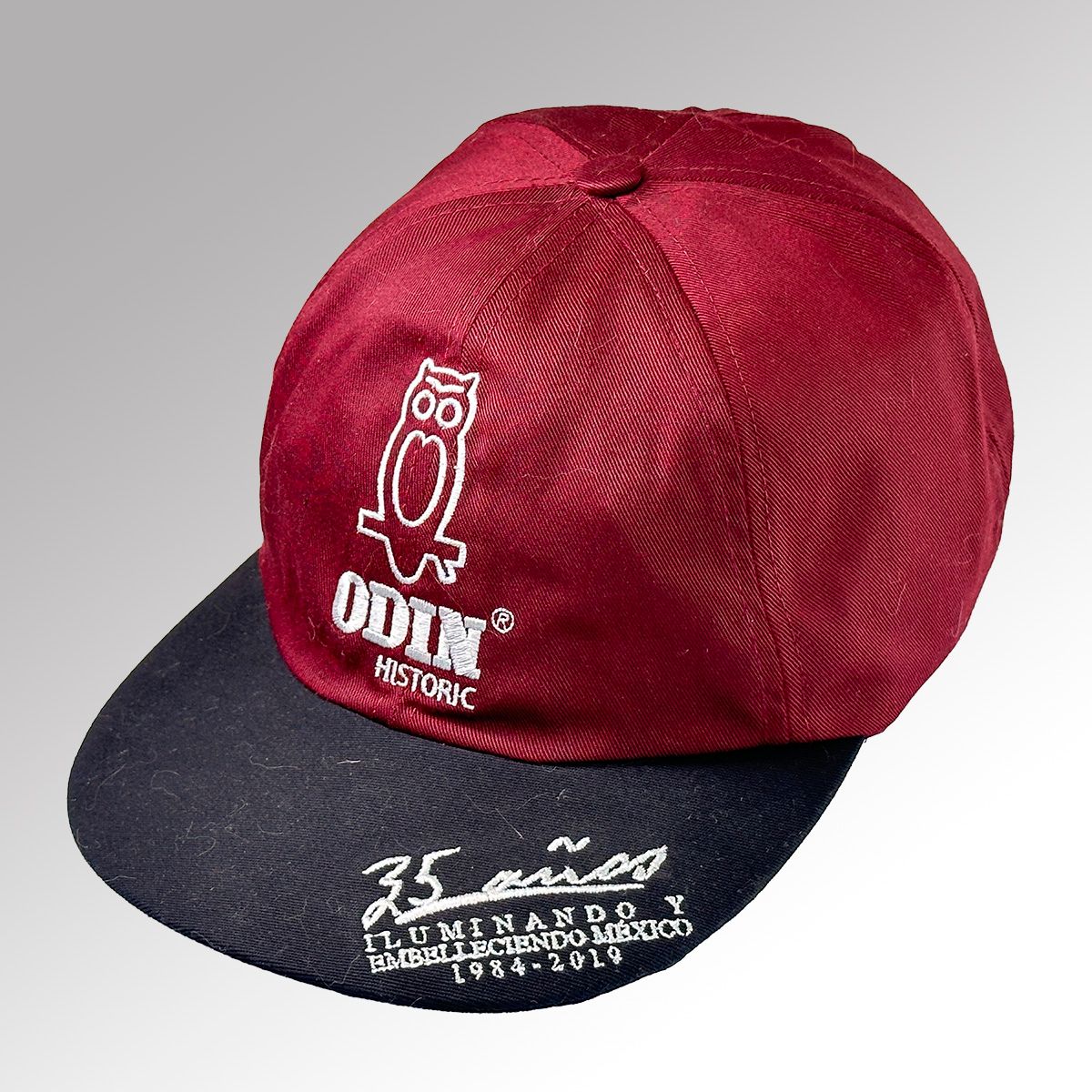 Gorra de tafetan con bordado extra en la visera ODIN HISTORIC