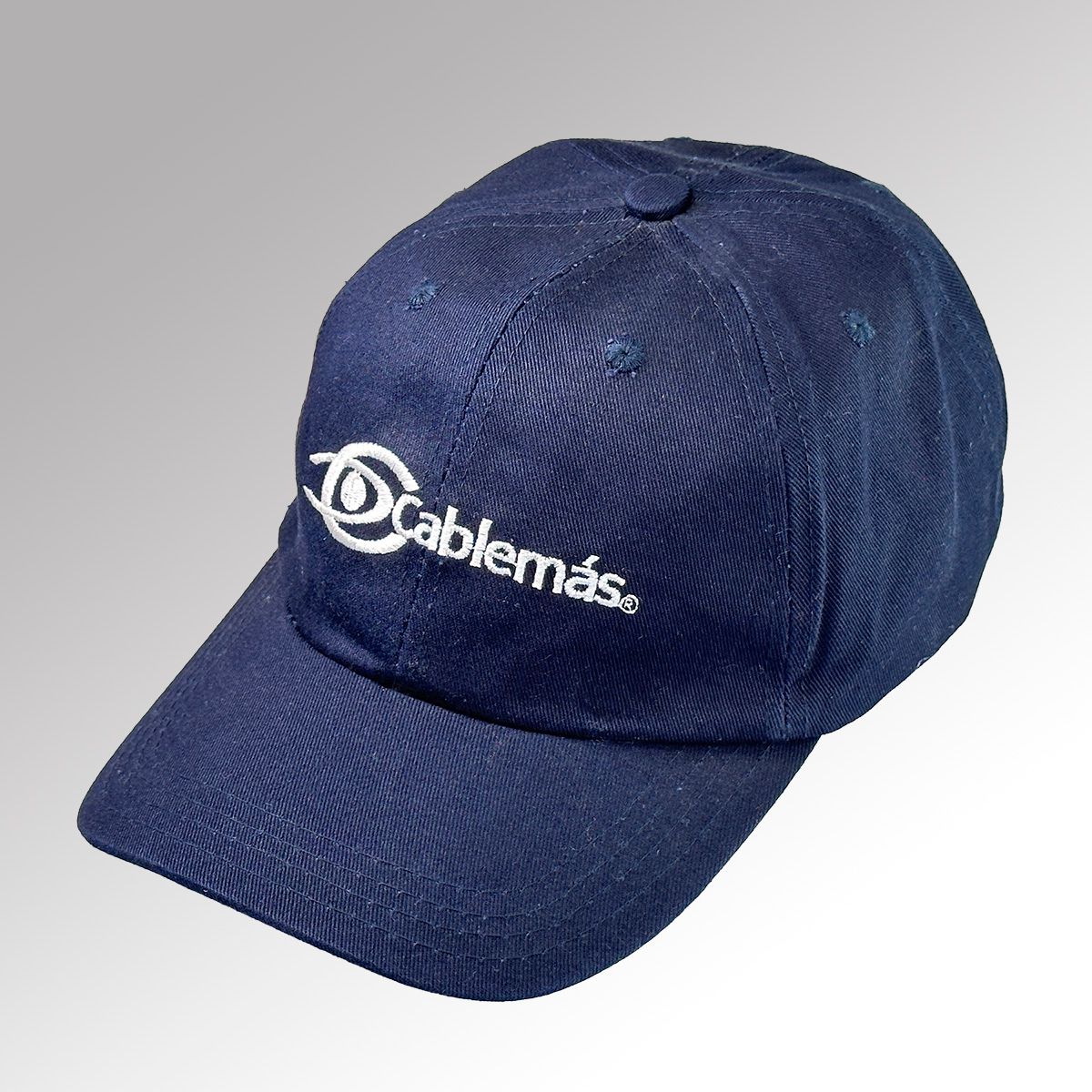Gorra de gabardina con bordado al frente CABLEMAS