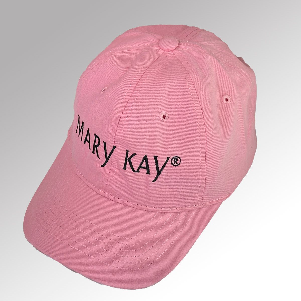 Gorra de gabardina con bordado plano MARY KAY