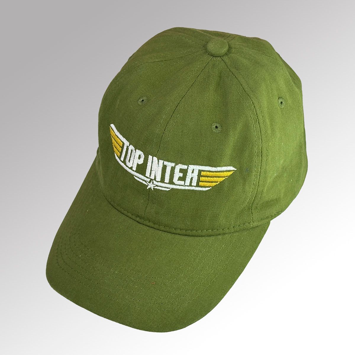 Gorra de gabardina con bordado plano TOP INTER